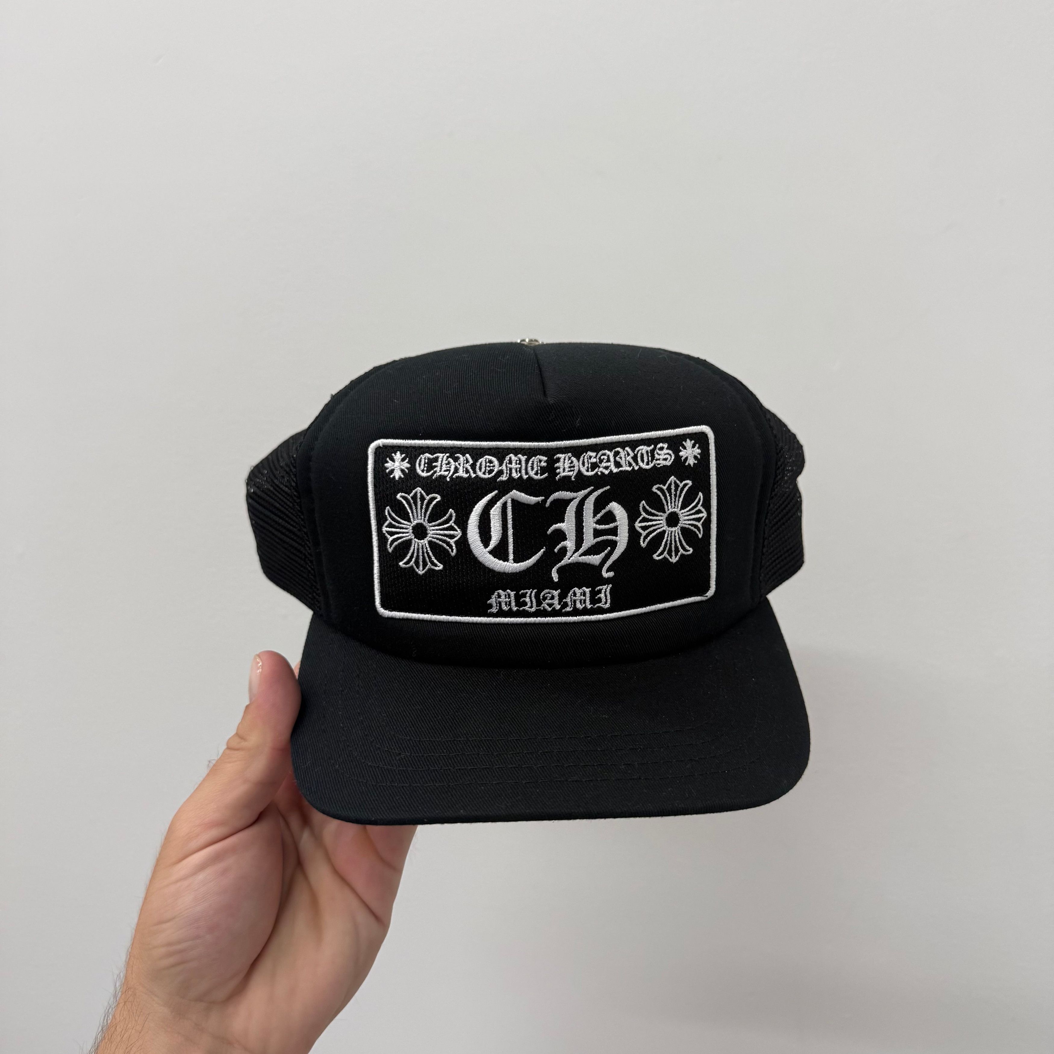 Chrome Hearts Chrome Hearts Miami Exclusive CH Trucker Hat Size ONE SIZE - 2 Thumbnail
