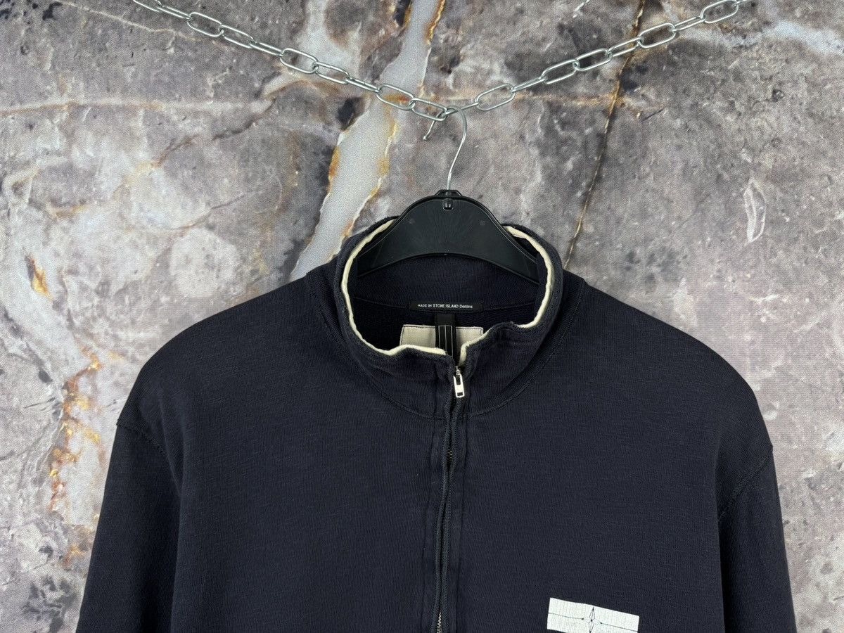 Stone Island Stone Island Denims Archive Black 1/2 Zip Pullover Size XXL Size US XXL / EU 58 / 5 - 2 Thumbnail