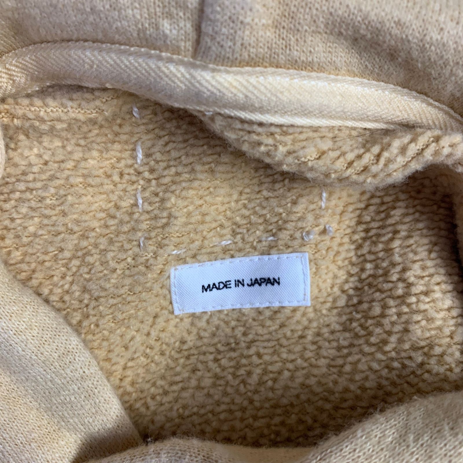 Visvim VISVIM Size L Yellow Mustard Dyed Cotton Hooded Sweatshirt Size US L / EU 52-54 / 3 - 7 Thumbnail