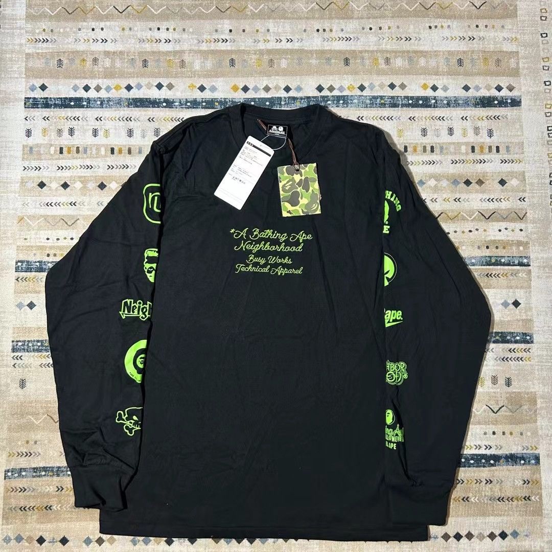 Bape BAPE x NBHD L/S TEE | Grailed