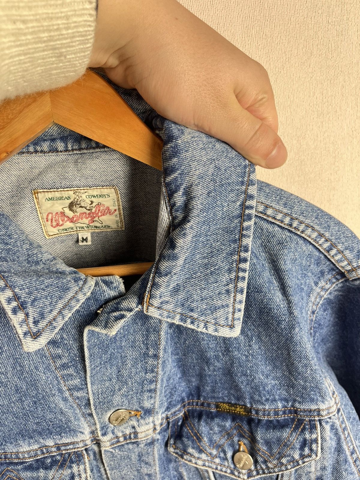 Lee vintage lee distressed denim cowboy jacket blue size m Size US M / EU 48-50 / 2 - 14 Thumbnail