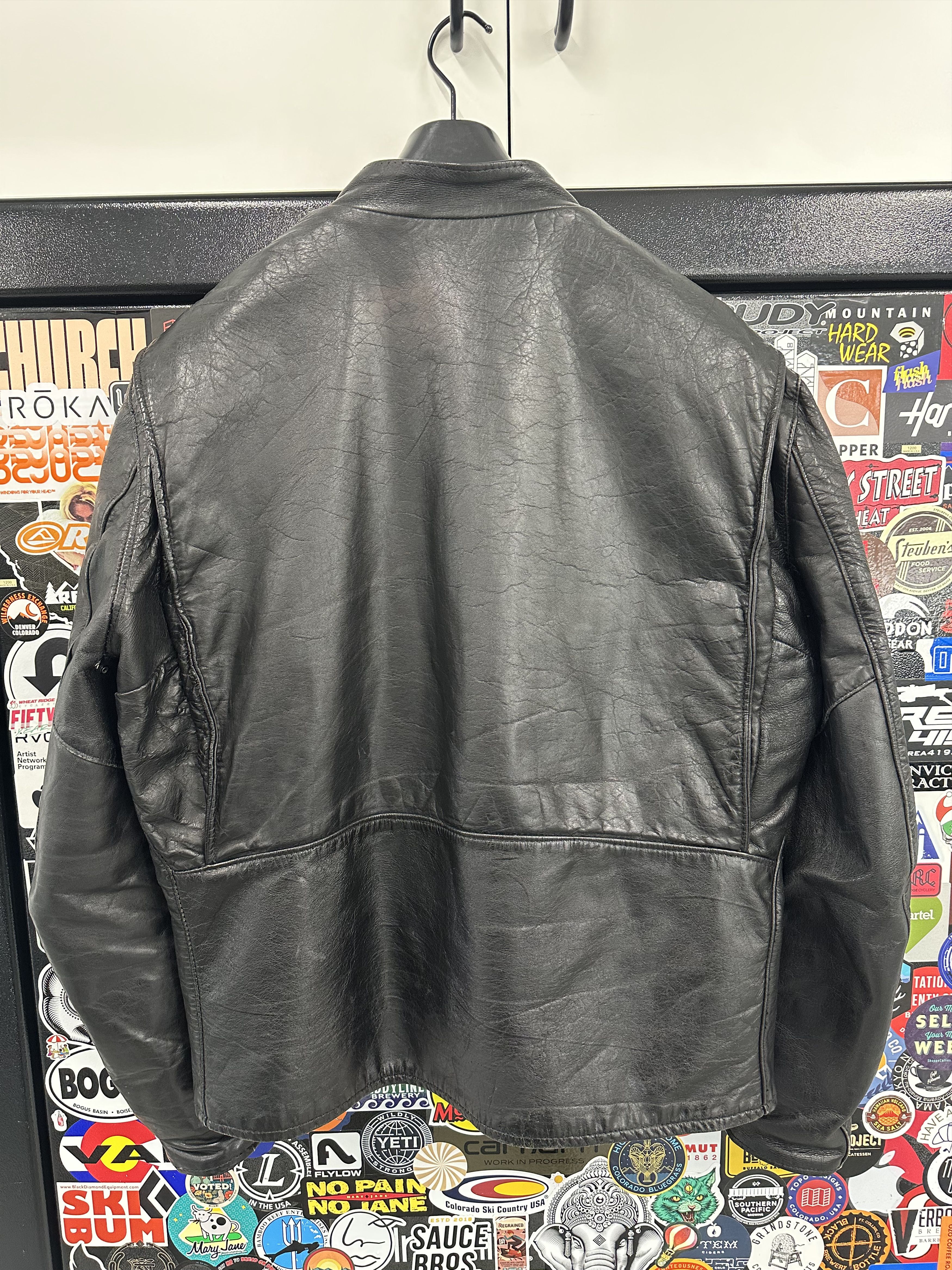 Buco Restored Vintage 1950's Reed Leather Moto Jacket Size US XL / EU 56 / 4 - 7 Thumbnail