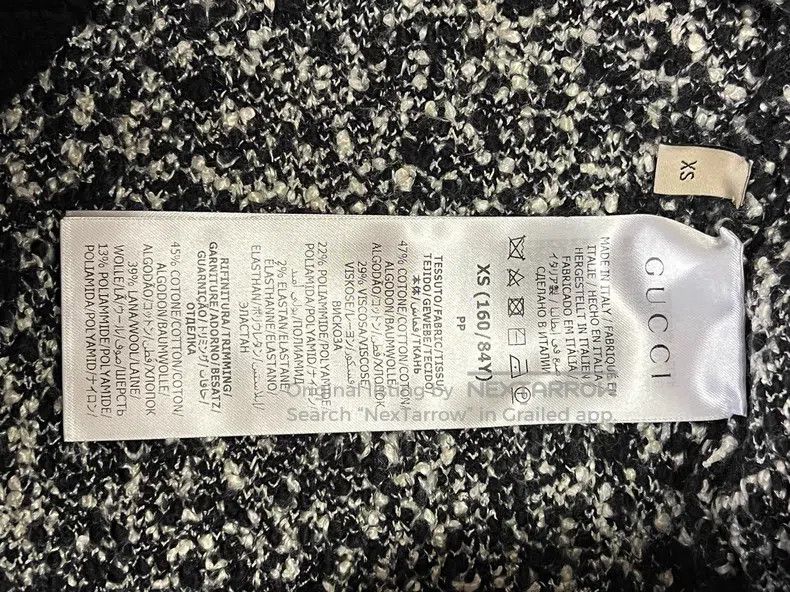 Gucci Gucci Tweed coat Size XS / US 0-2 / IT 36-38 - 7 Thumbnail