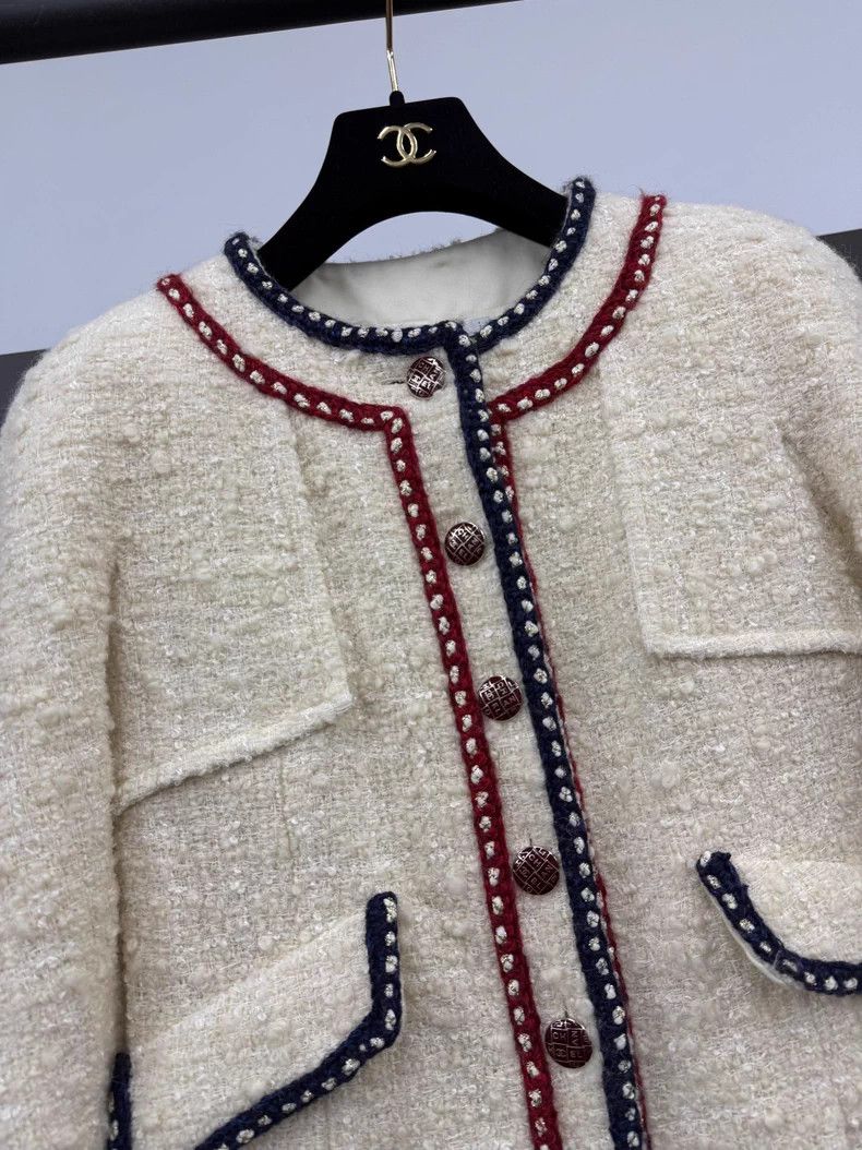 Chanel Chanel Preview series red and blue rolled-edge jacket Size XS / US 0-2 / IT 36-38 - 2 Thumbnail