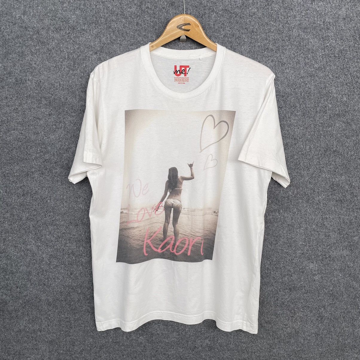 Hysteric Glamour × If Six Was Nine × Japanese Brand UT Me We Love Kaori Sexy Japanese Bikini Photo T Shirt Size US L / EU 52-54 / 3 - 1 Thumbnail