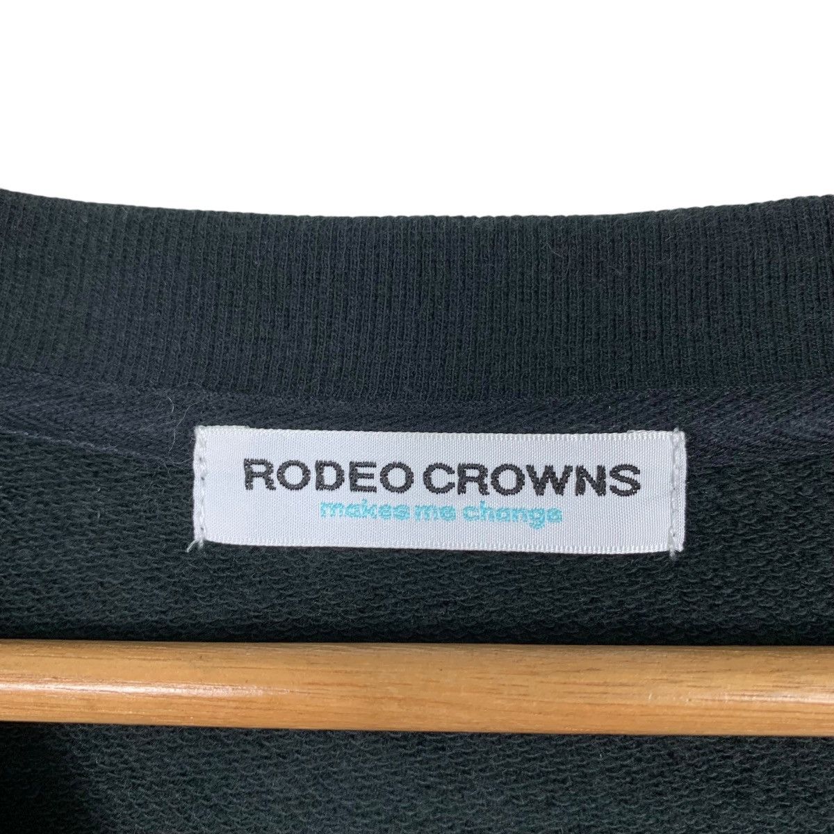 Japanese Brand RODEO CROWNS Big Logo Crewneck Sweatshirt #1776-C79 Size US XXL / EU 58 / 5 - 12 Thumbnail