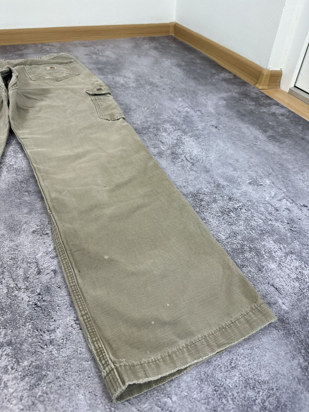 Carhartt Vintage Carhartt Double Knee Distressed USA Opium Work Pants Size US 36 / EU 52 - 10 Thumbnail