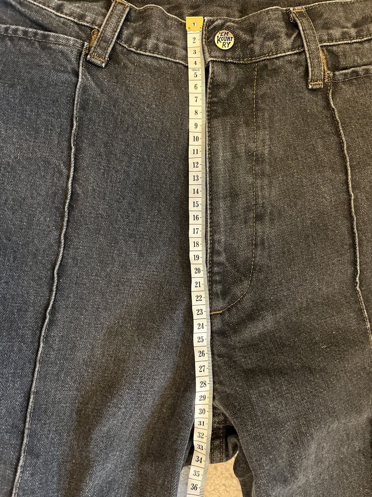 Kapital Kapital 14oz Black Denim 5P Frisko Size US 32 / EU 48 - 8 Thumbnail