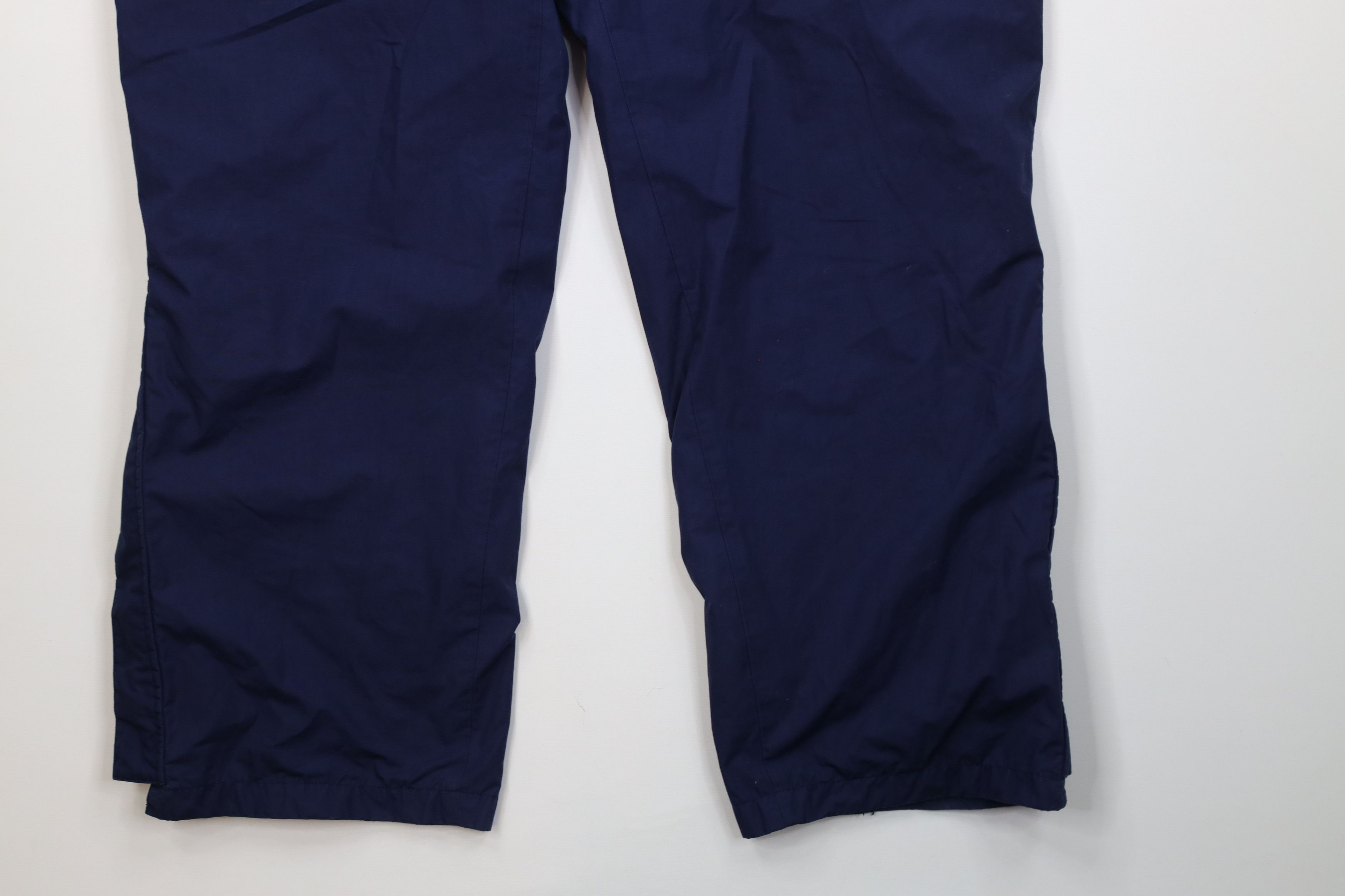 Vintage Vintage 90s Streetwear Waterproof Rain Pants Navy Blue Size US 40 / EU 56 - 5 Thumbnail