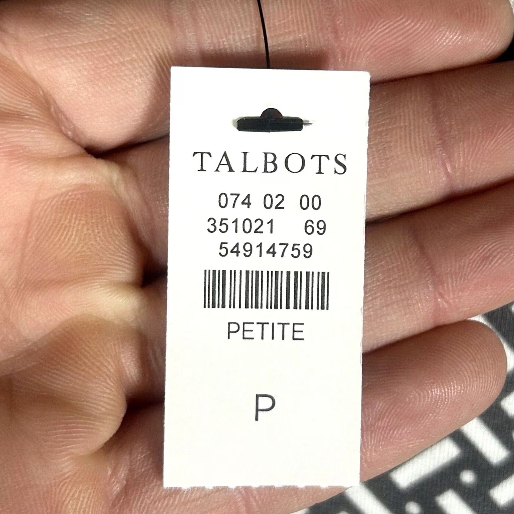 Talbots T by Talbots Sweater Womens PP Gray Crew Neck Long Sleeve Knit Top Size XXS / US 00 / IT 34 - 2 Thumbnail