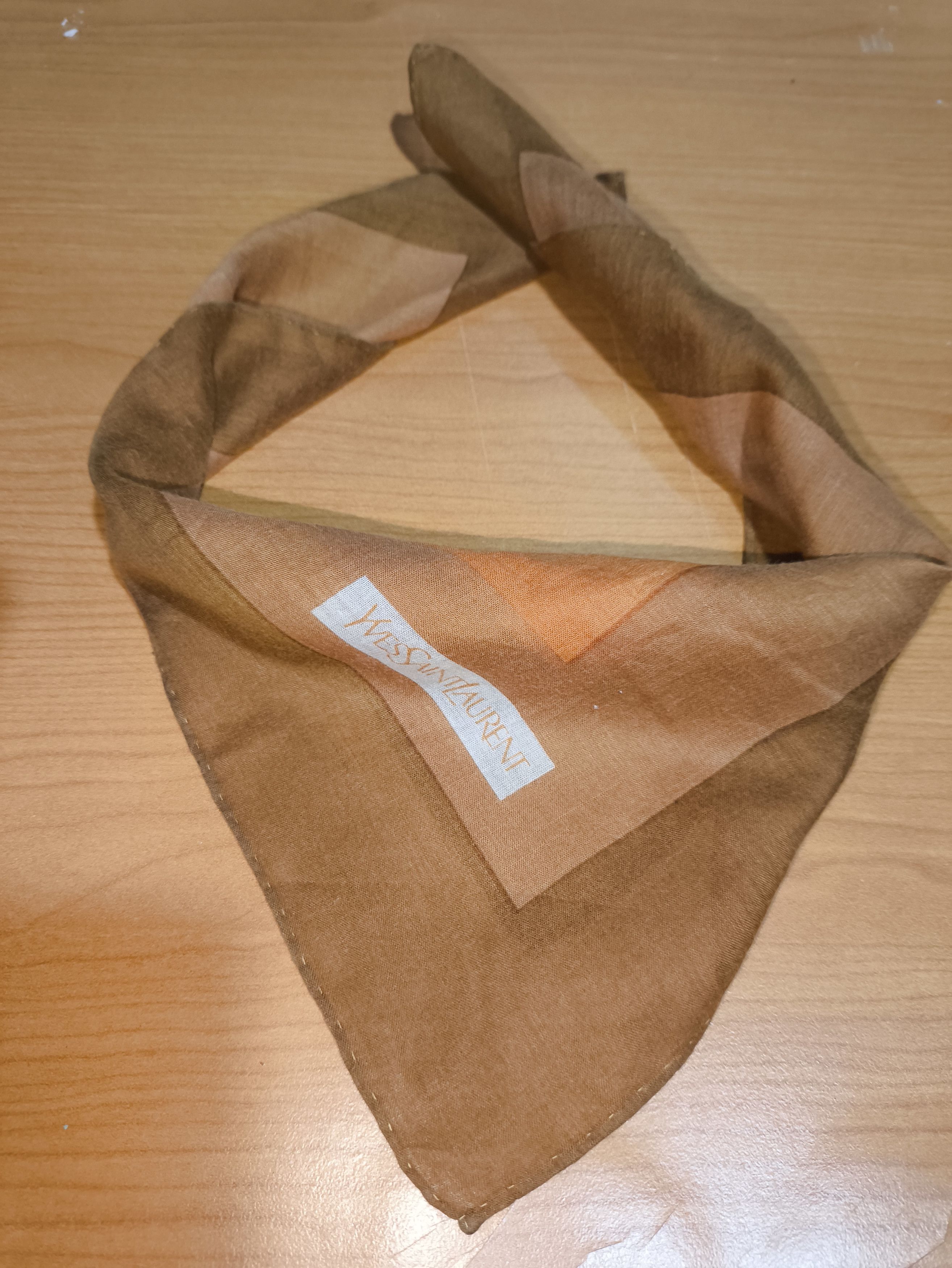 Yves Saint Laurent Vintage Yves Saint Laurent handkerchief Size ONE SIZE - 2 Thumbnail
