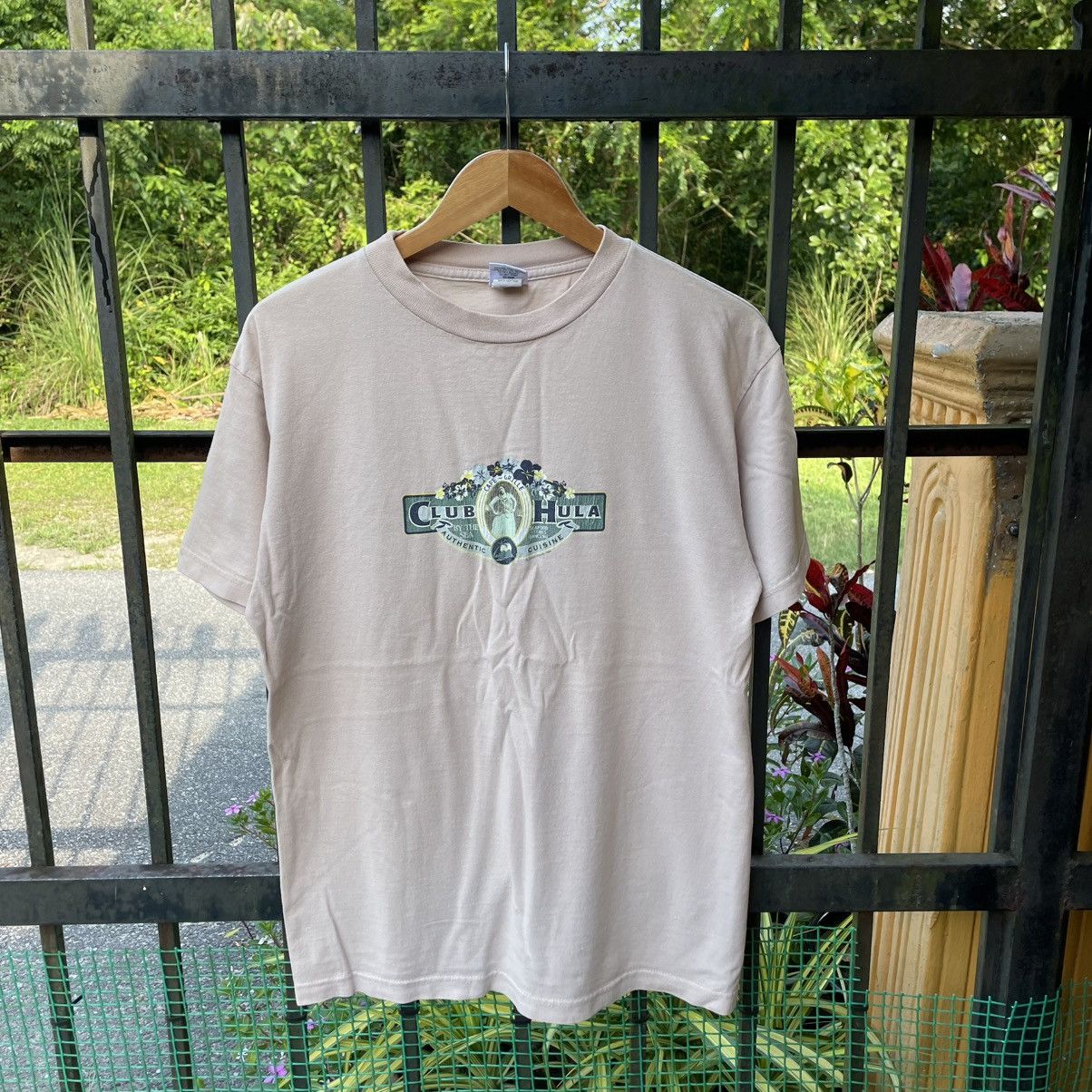 🔥Vintage 1999 Ocean Pacific By The Sea Aloha Design Surf Tee