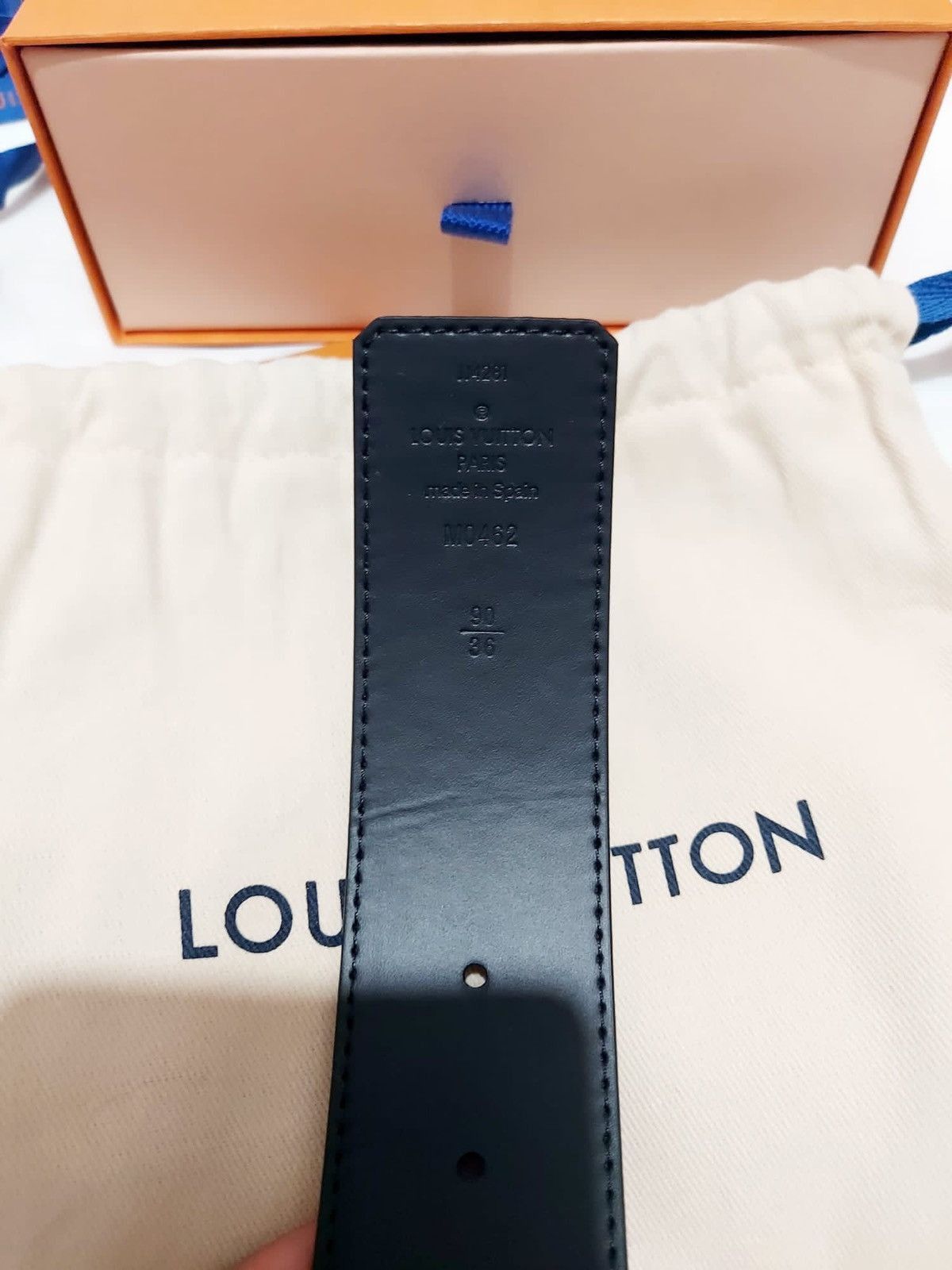 Louis Vuitton CINTURA LV INITIALES 40 MM REVERSIBILE Size 32 - 8 Thumbnail