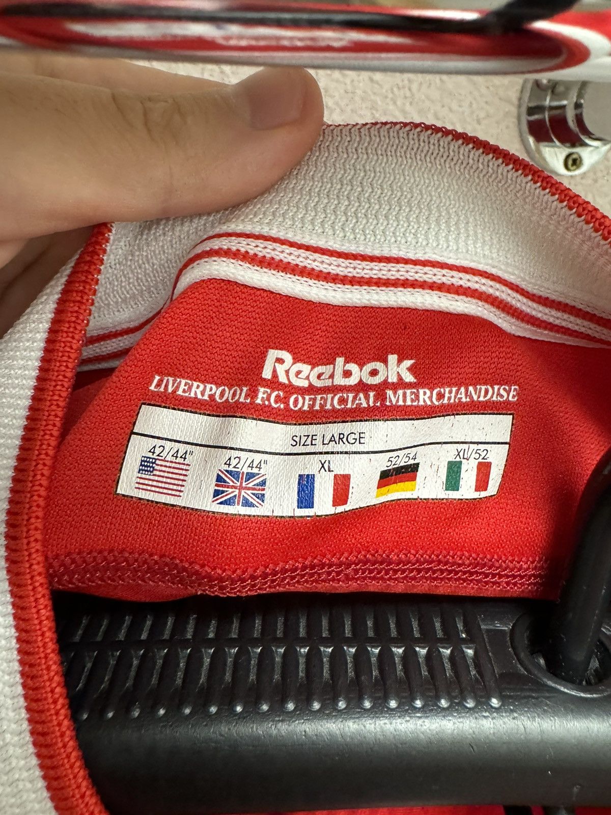 Reebok Liverpool reebok carlsberg vintag soccer jersey 2002-2004 Xl Size US XL / EU 56 / 4 - 5 Thumbnail