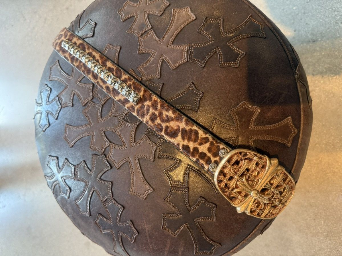 CHROME HEARTS X BELLA HADID CHEETAH STRAP