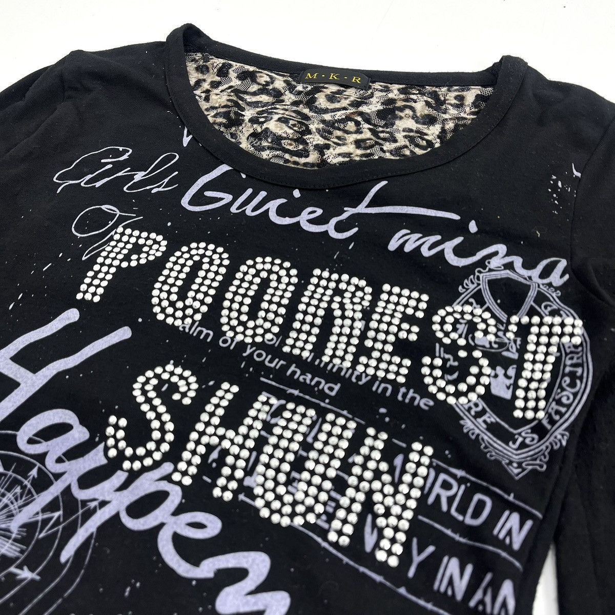Seditionaries 2000s M.K.R Poem Distressed Ifsixwasnine Lgb Goa Long Sleeve Size US M / EU 48-50 / 2 - 5 Thumbnail