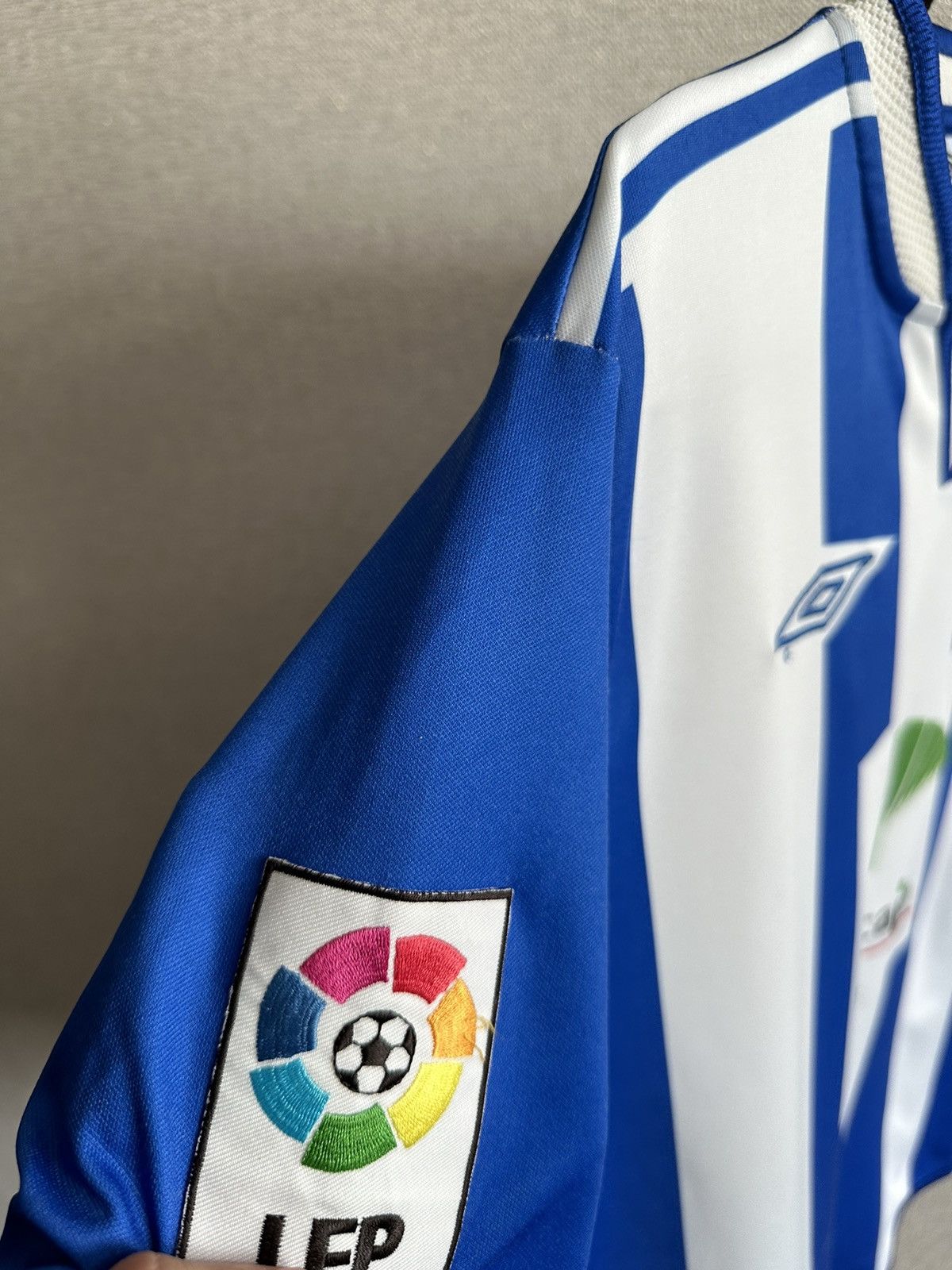 Umbro 2005/06 Umbro Malaga Vintage Soccer Jersey Size US M / EU 48-50 / 2 - 3 Thumbnail