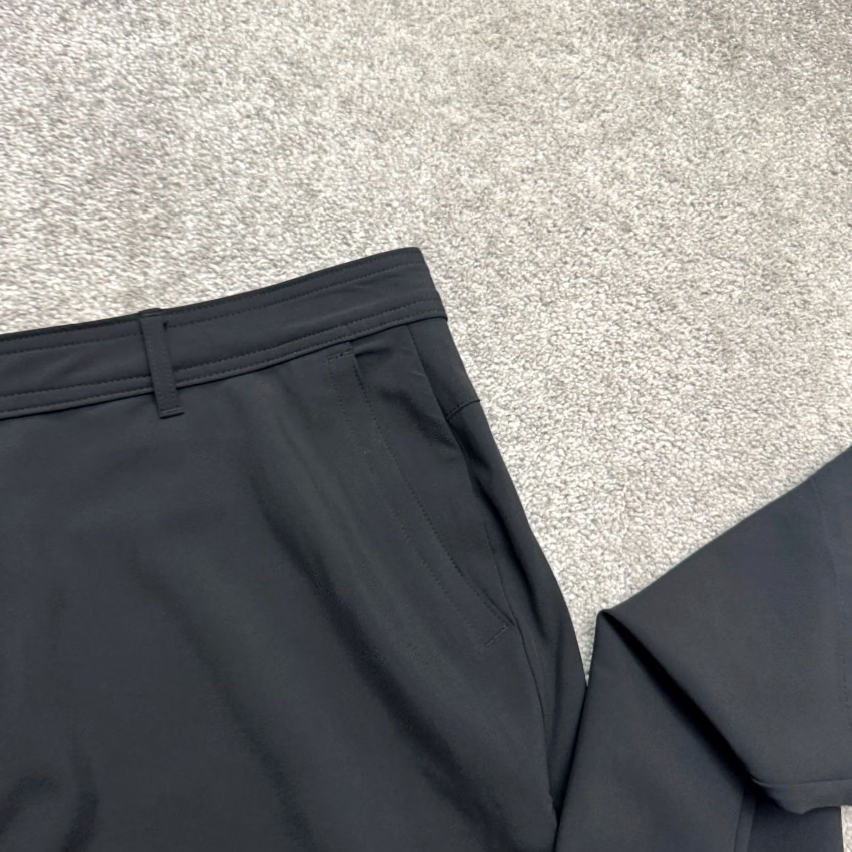 Hurley Hurley Performance Tech Golf Chino Pants Mens 40x30 Black Stretch Straight Leg Size US 40 / EU 56 - 5 Thumbnail