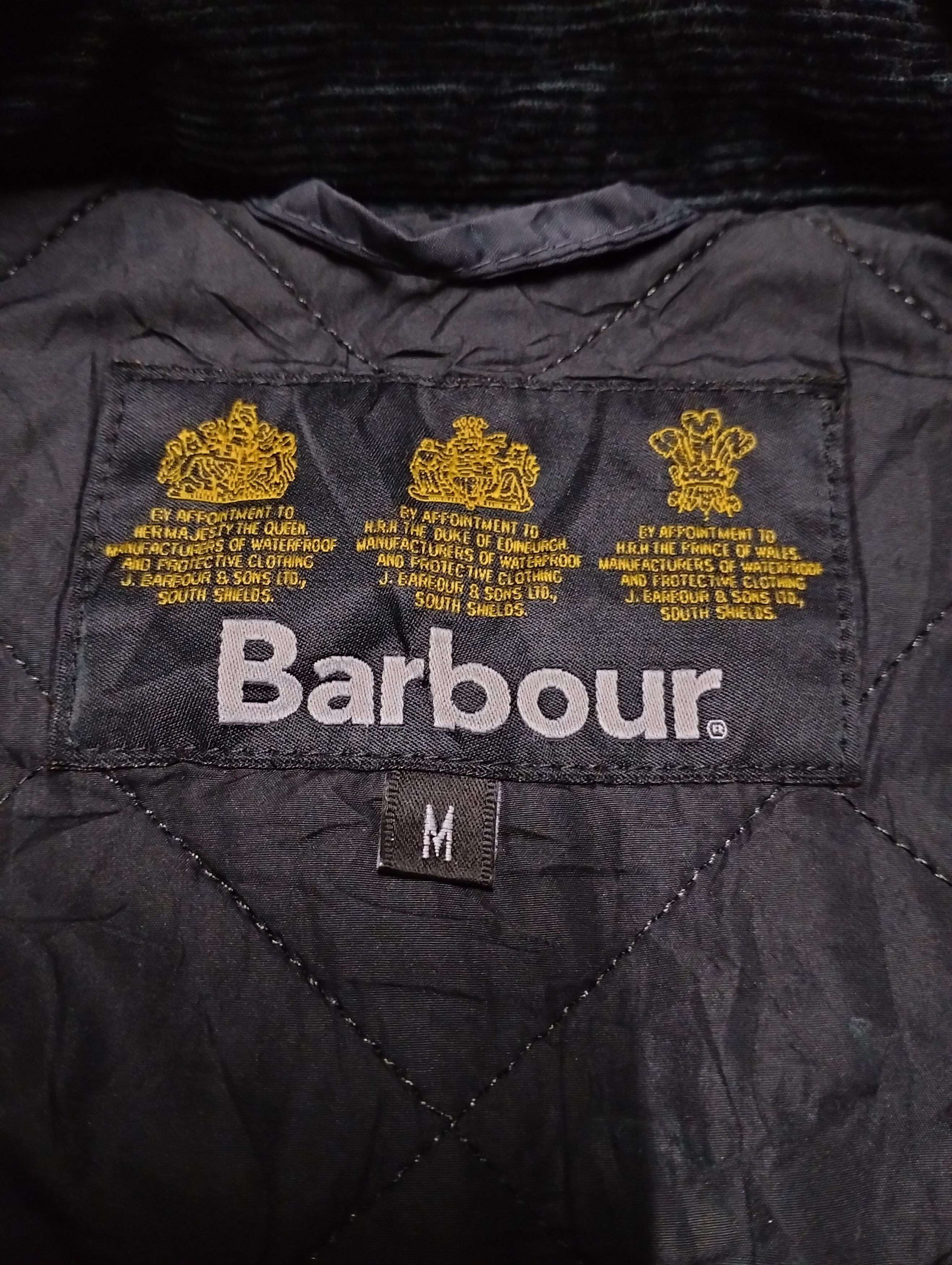 Barbour Vintage Barbour Quilted Zipper Button Jacket Sunfaded Size US M / EU 48-50 / 2 - 19 Thumbnail
