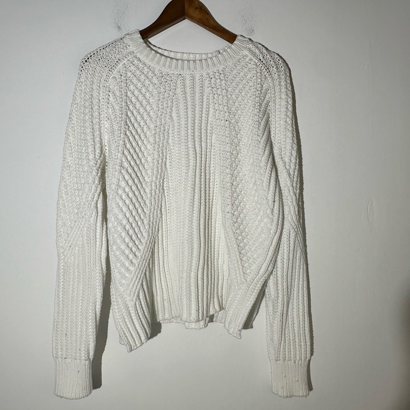 Vince Vince Cable Knit Fiaherman’s Sweater Size M / US 6-8 / IT 42-44 - 2 Thumbnail