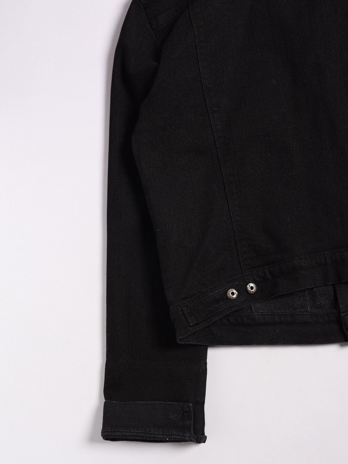 Diesel Diesel Denim Jeans Jacket Crop Black Size XL / US 12-14 / IT 48-50 - 13 Thumbnail