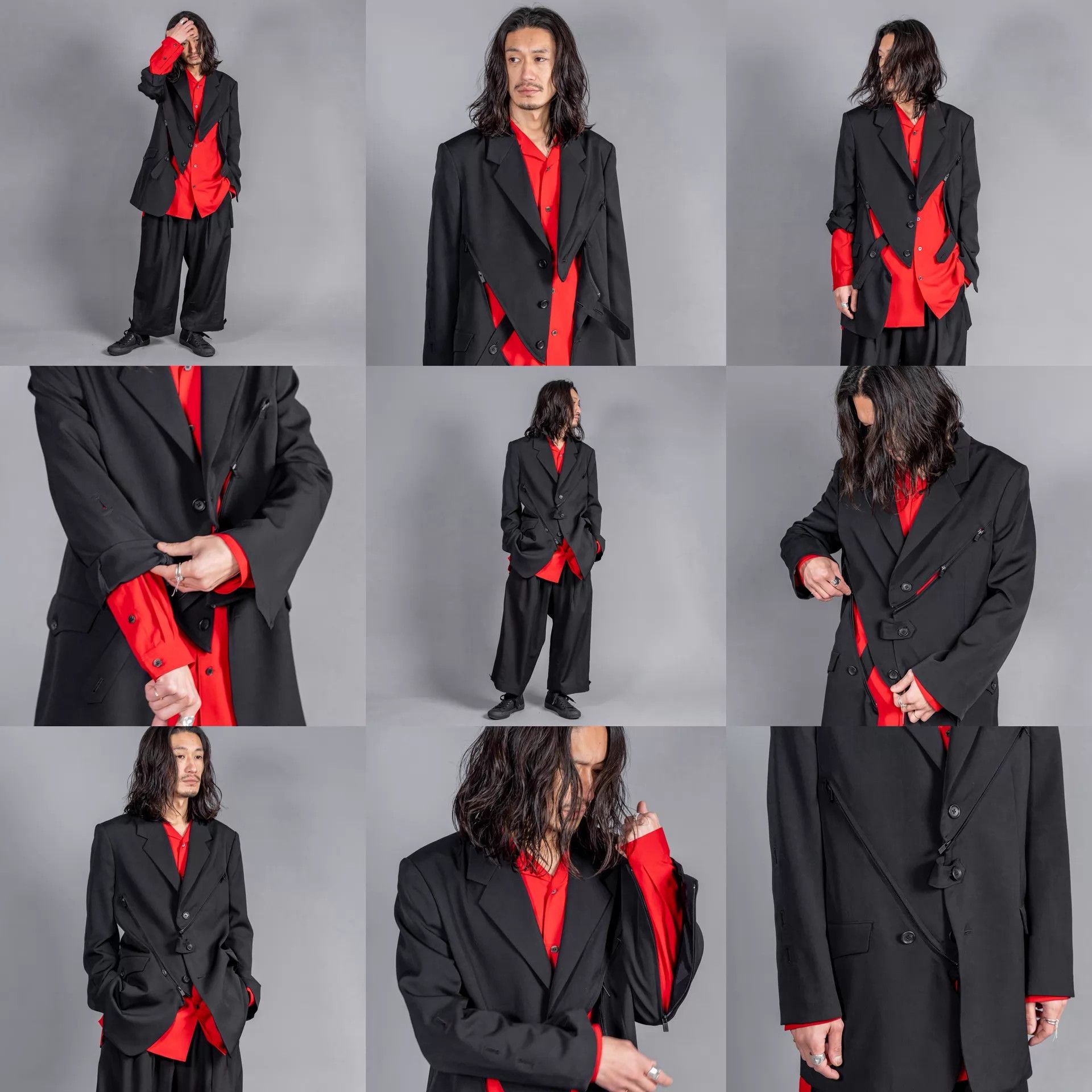 Yohji Yamamoto Yohji Yamamoto 25SS Zip Deconstructed Jacket Size US L / EU 52-54 / 3 - 2 Thumbnail