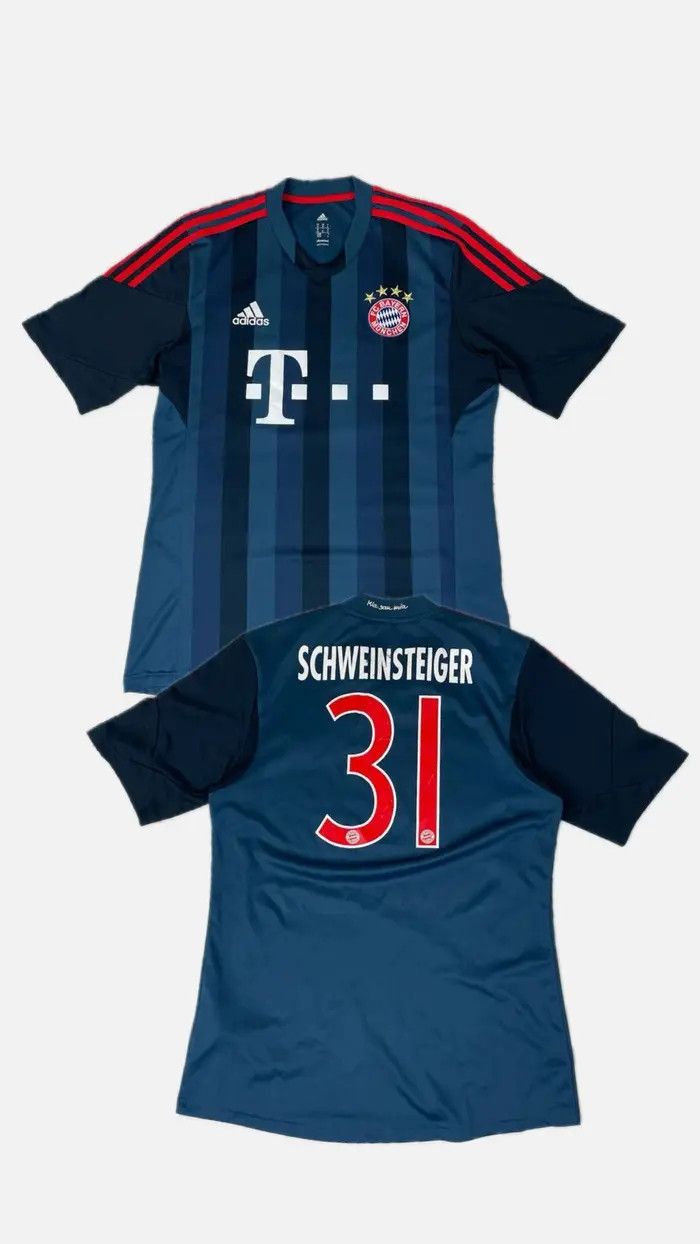 Bayern Munich 2013 2014 Schweinsteiger #31 Third Jersey
