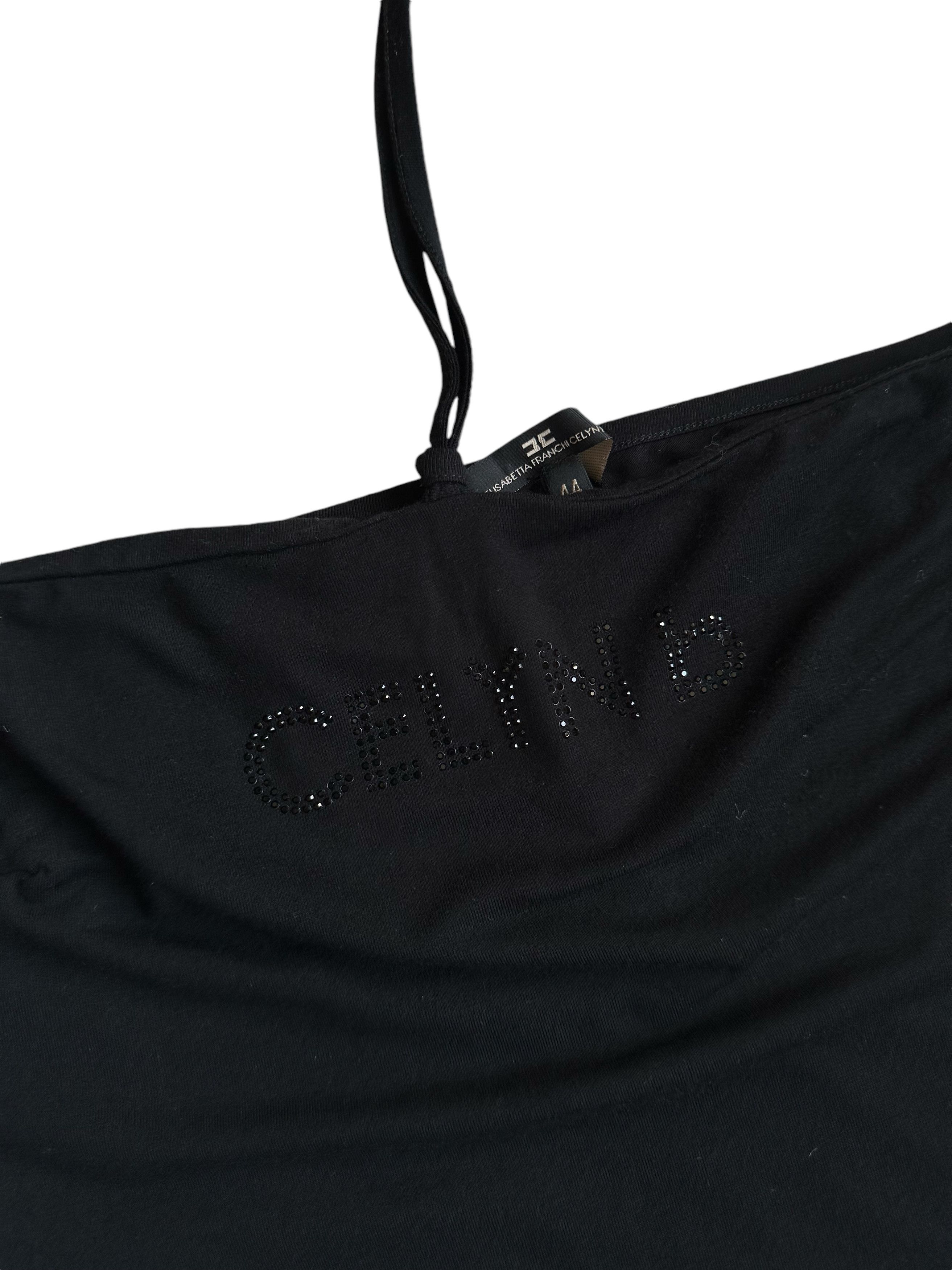 Elisabetta Franchi Elizabetta Franchi Black Diamond Logo Top Size M / US 6-8 / IT 42-44 - 3 Thumbnail