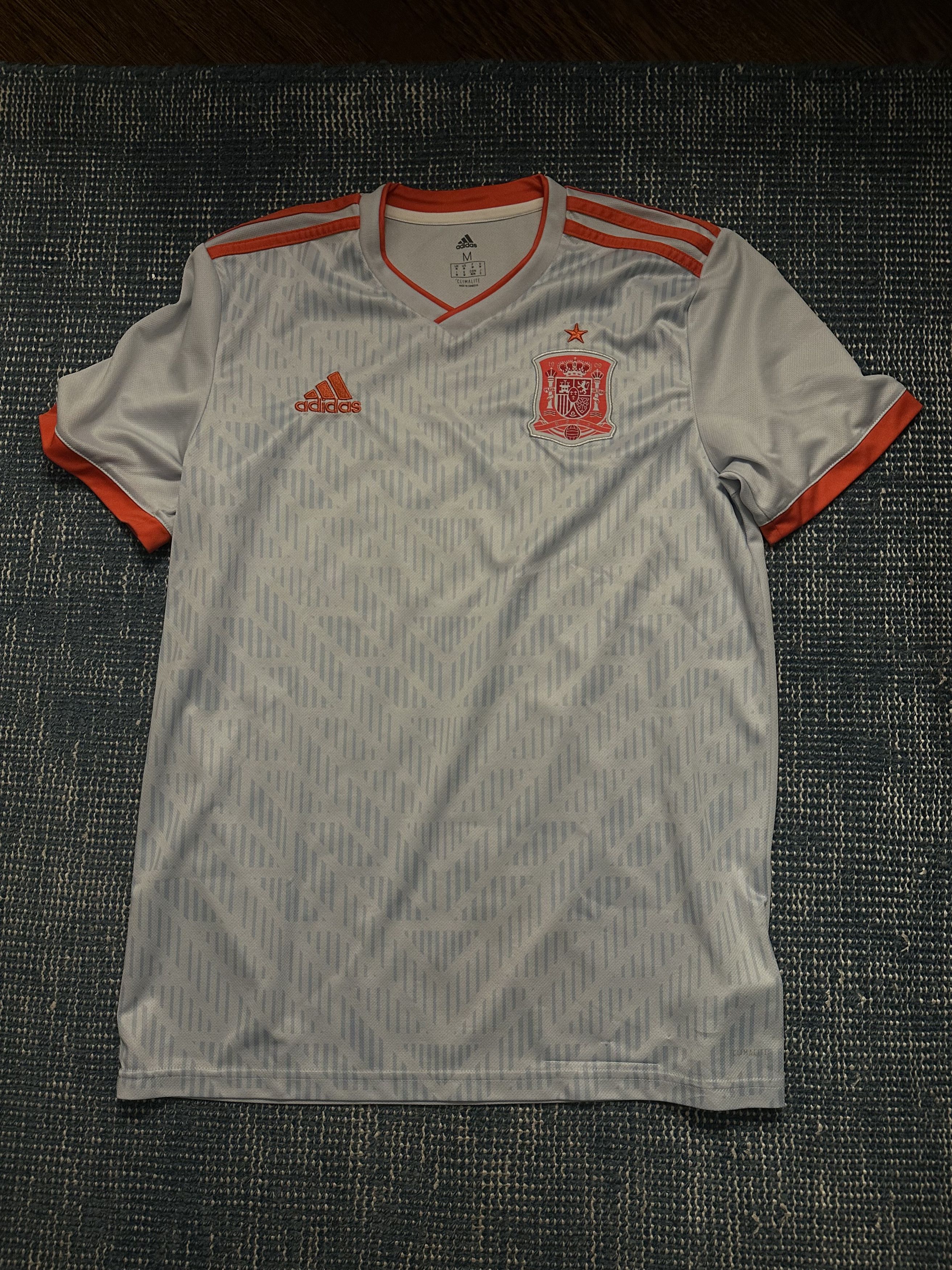 Adidas Spanish 2018-2019 Away Jersey Size US M / EU 48-50 / 2 - 1 Thumbnail