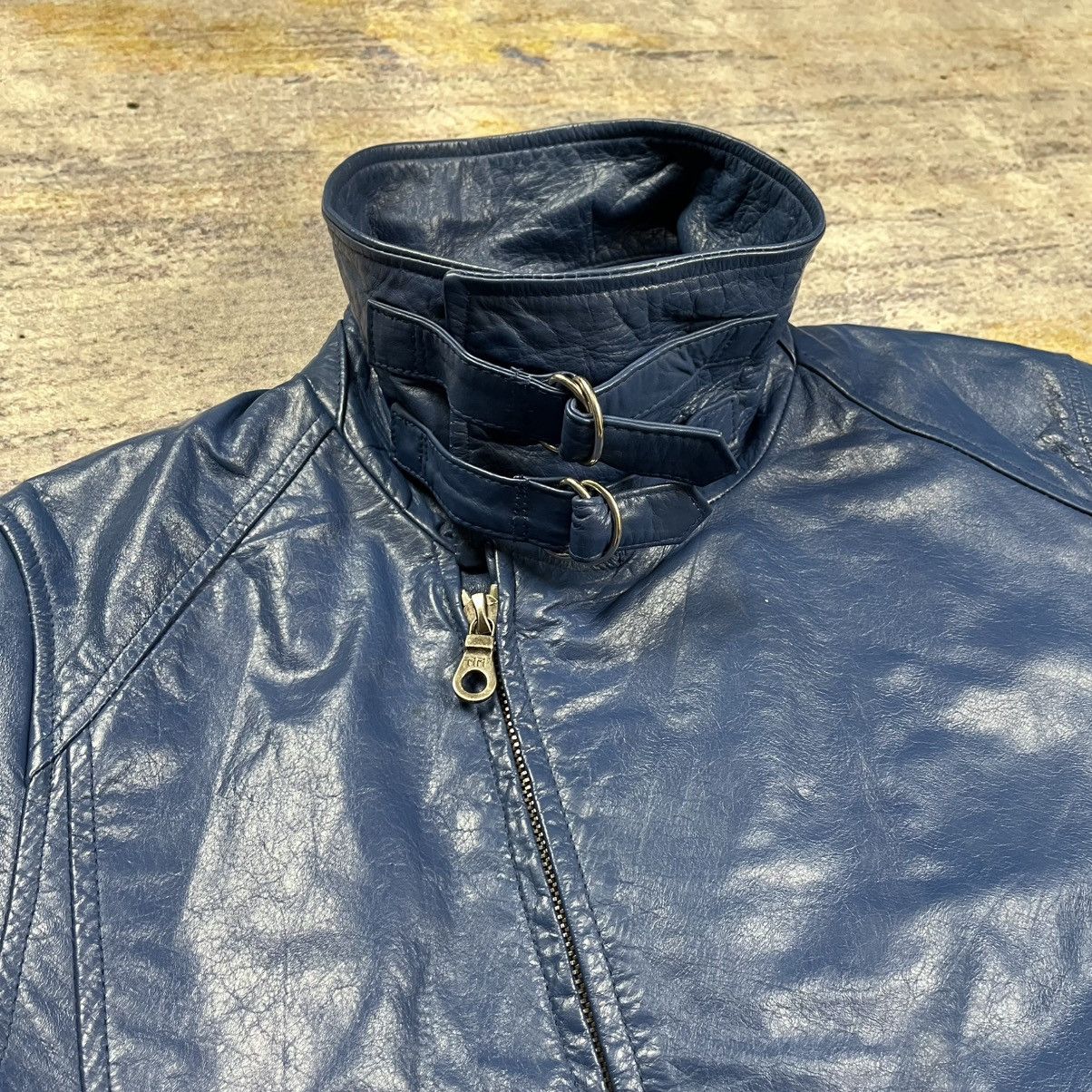 Stussy Vintage 2000s stussy riders leather jacket Size US L / EU 52-54 / 3 - 9 Thumbnail