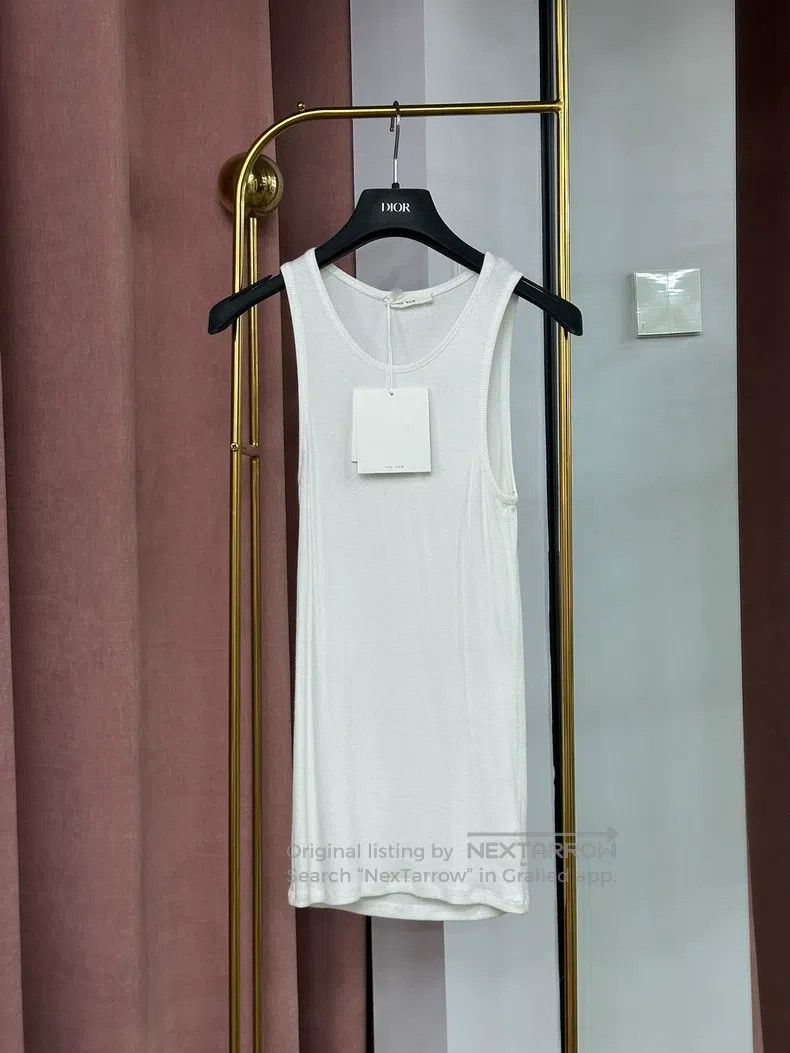 The Row The Row White Camisole Sleeveless Top Size S / US 4 / IT 40 - 1 Thumbnail