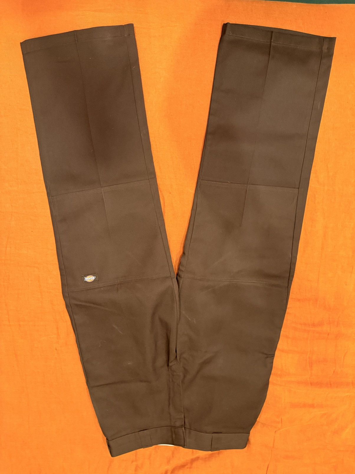 Dickies Dickies Double Knee Loose Fit Work Pants Brown 32x32 | Size US 32 / EU 48 - 3 Thumbnail