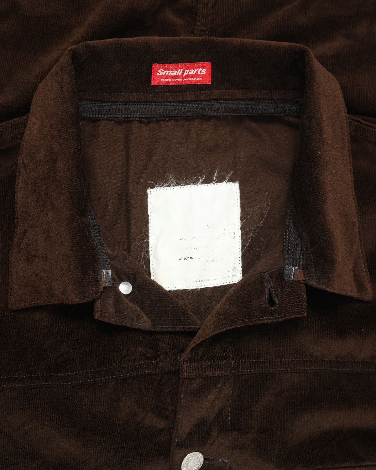 Undercover UNDERCOVER A/W 1999 “Small Parts” modular velvet jacket Size US L / EU 52-54 / 3 - 4 Thumbnail