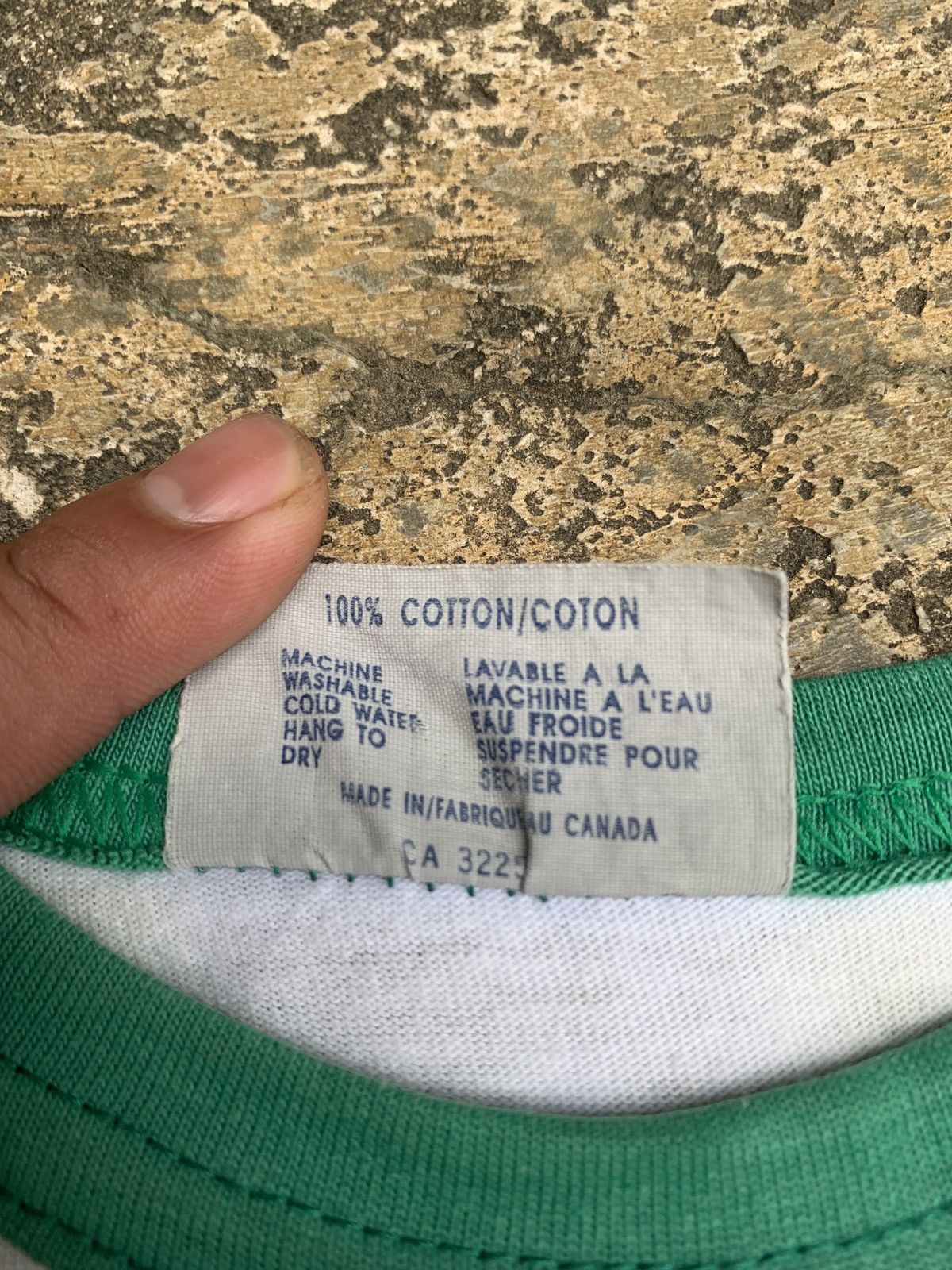 Vintage 1990s Smoke Columbian Weed Marijuan Buds Raglan Tee Size US M / EU 48-50 / 2 - 6 Thumbnail