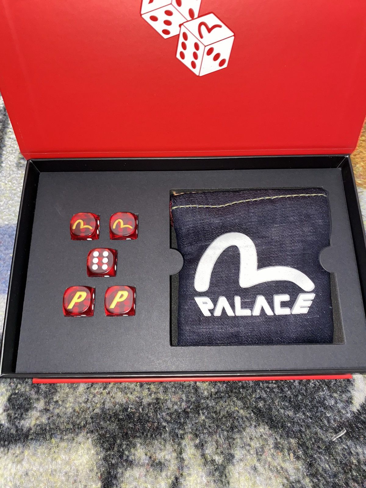 Evisu × Palace Palace x Evisu Dice Set | Grailed 