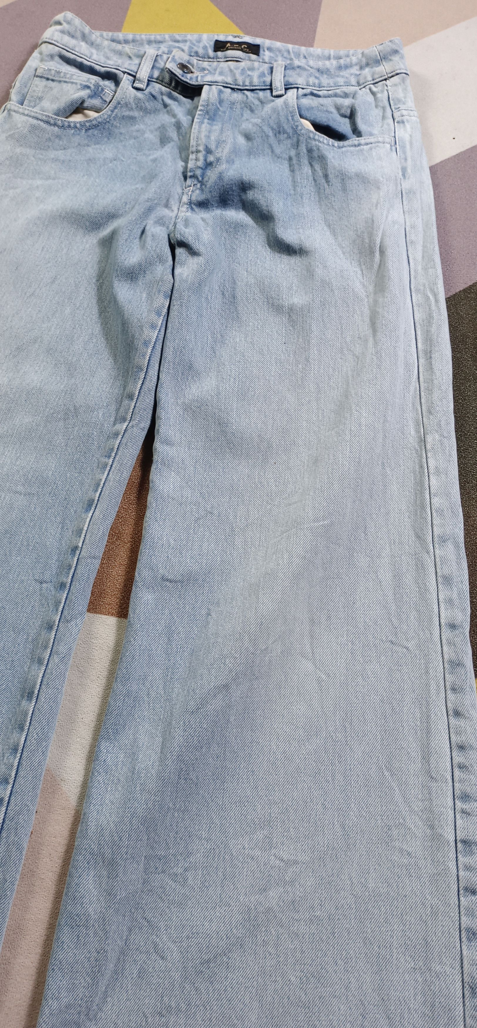 If Six Was Nine Vintage🔥A.P.C Jeans Baggie Denim Size US 29 - 3 Thumbnail