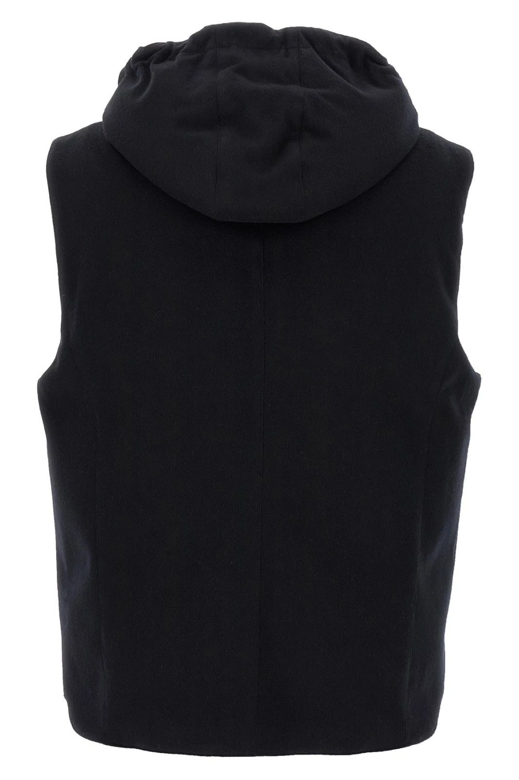 Brunello Cucinelli BRUNELLO CUCINELLI $$4150 Black Wool Vest New & Authentic Size US M / EU 48-50 / 2 - 2 Thumbnail