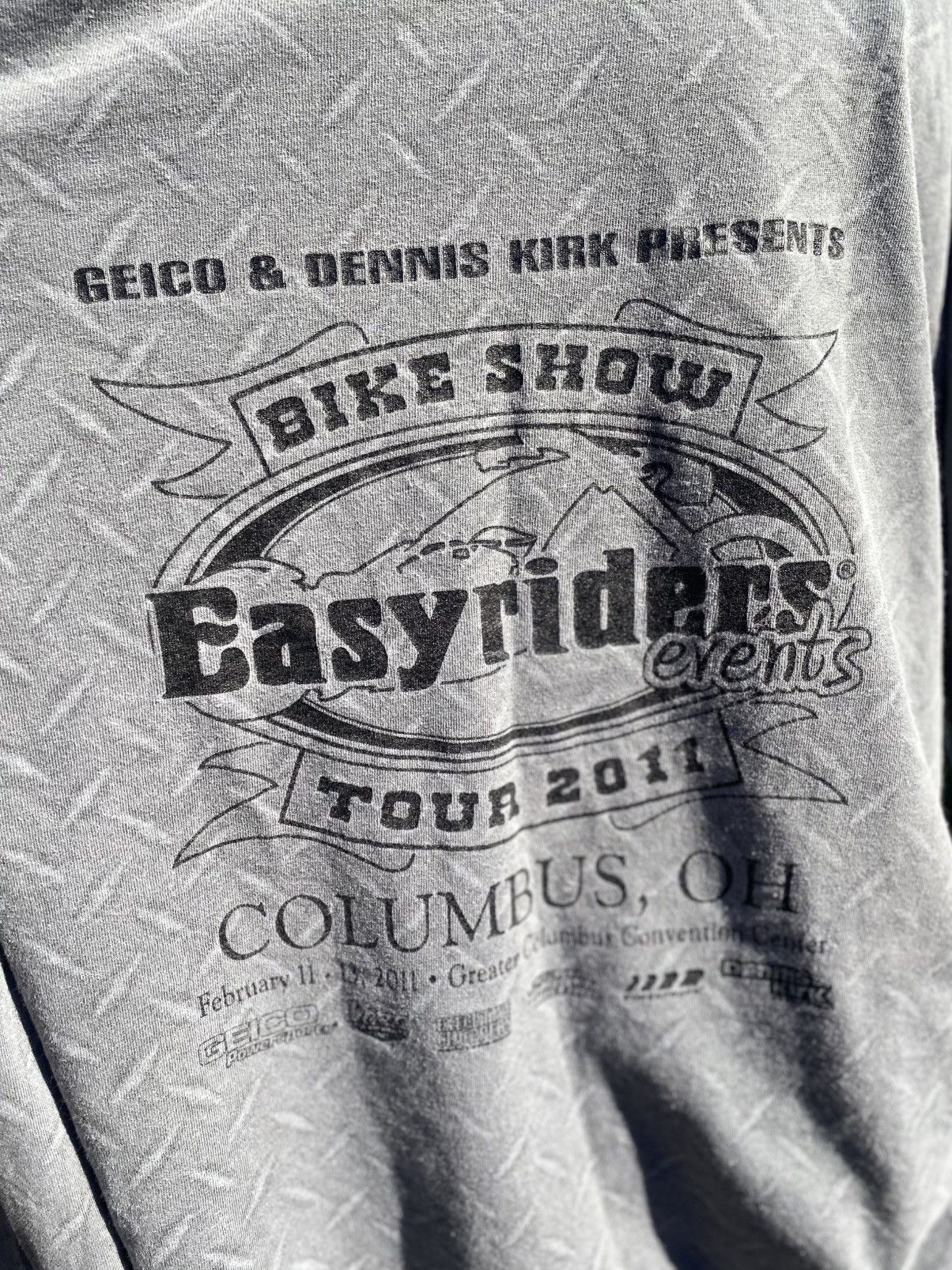 Other Vintage 2011 Easyriders Long Sleeve Diamond Plate Gray XL Size US XL / EU 56 / 4 - 8 Thumbnail