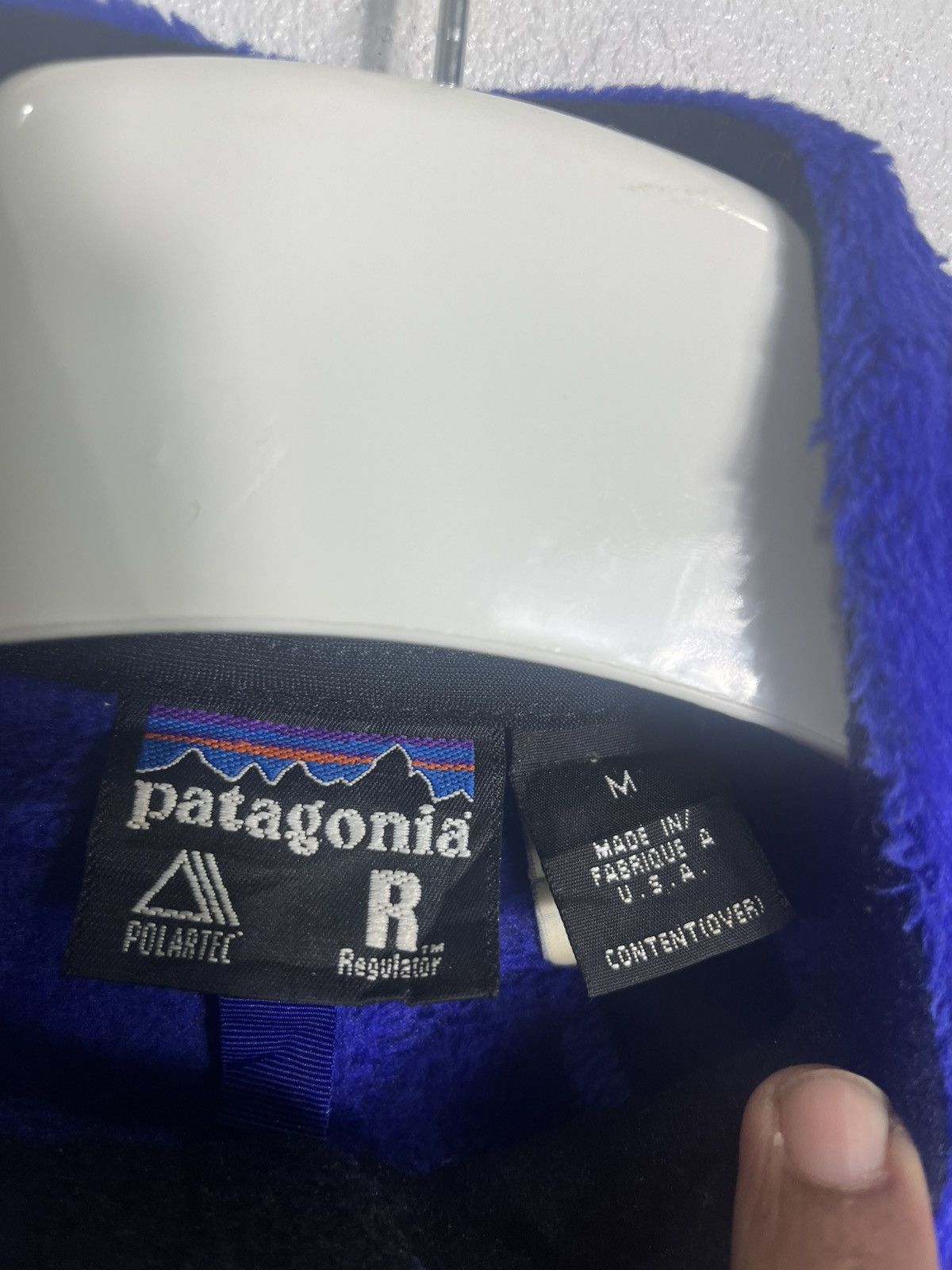 Vintage Vintage 90s PATAGONIA Fleece Jacket Size US M / EU 48-50 / 2 - 2 Thumbnail
