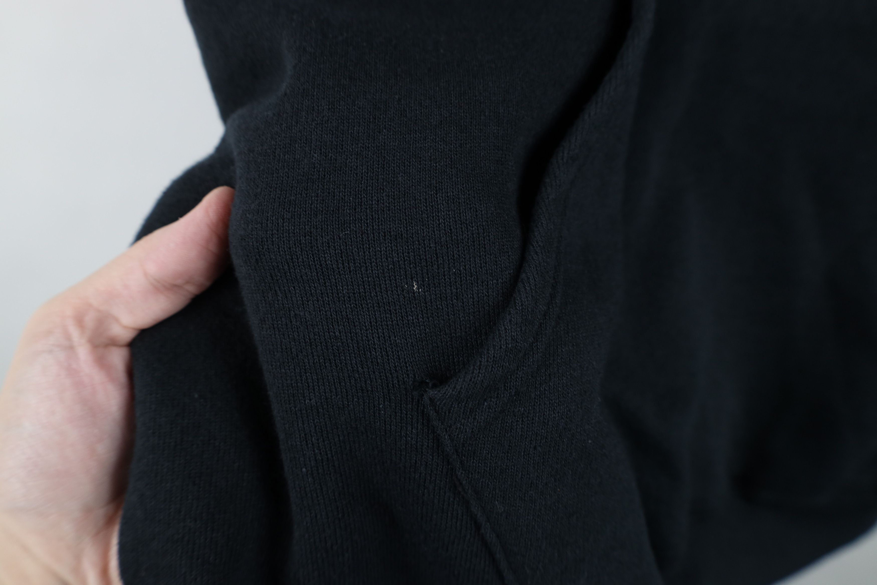 Champion Vintage 90s Champion Faded Spell Out Hoodie Sweatshirt Black Size US XL / EU 56 / 4 - 6 Thumbnail