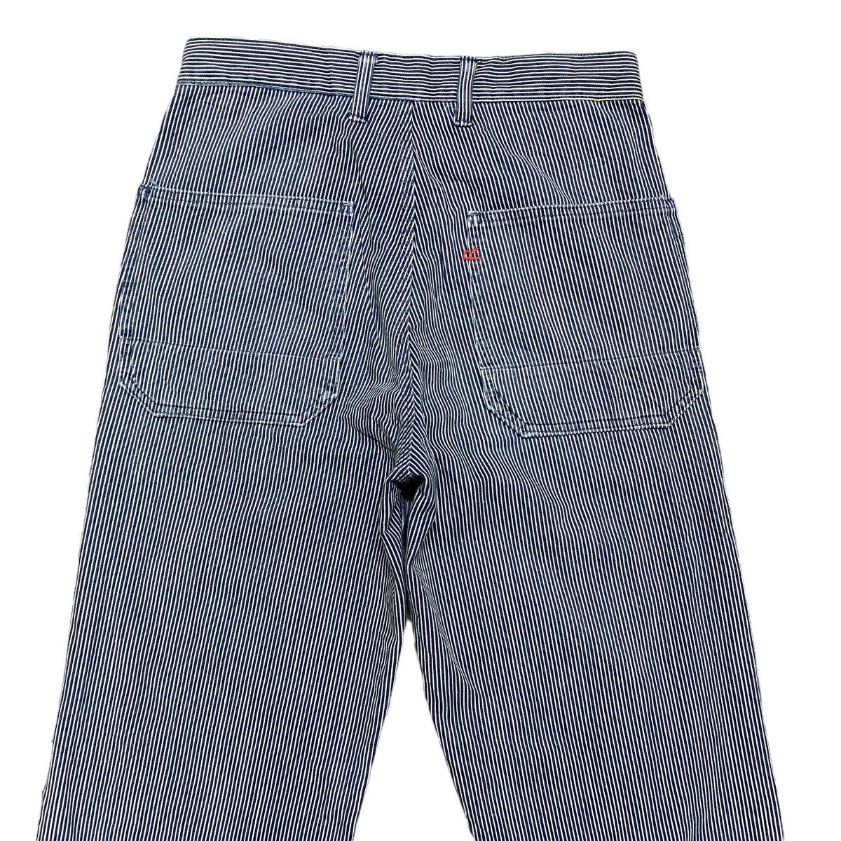 45rpm 45rpm Blue Cafe Pinstripe Work Pants Size US 29 - 1 Thumbnail