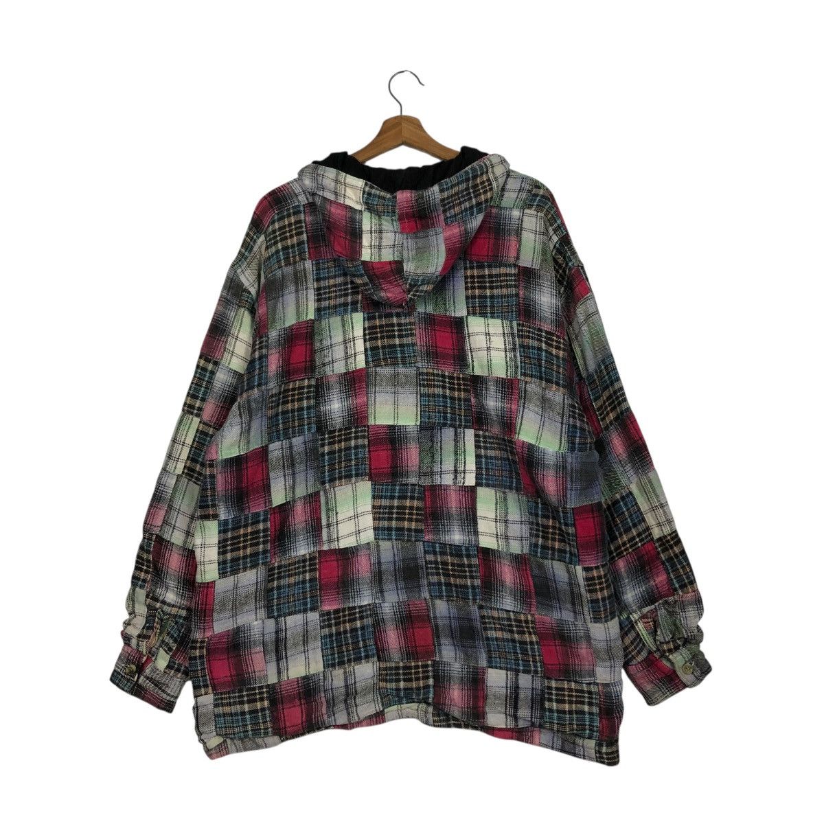 Japanese Brand 🔥VINTAGE BOMBER JACKET PATCHWORK DESIGN FDS ISSEY MIYAKE Size US M / EU 48-50 / 2 - 10 Thumbnail