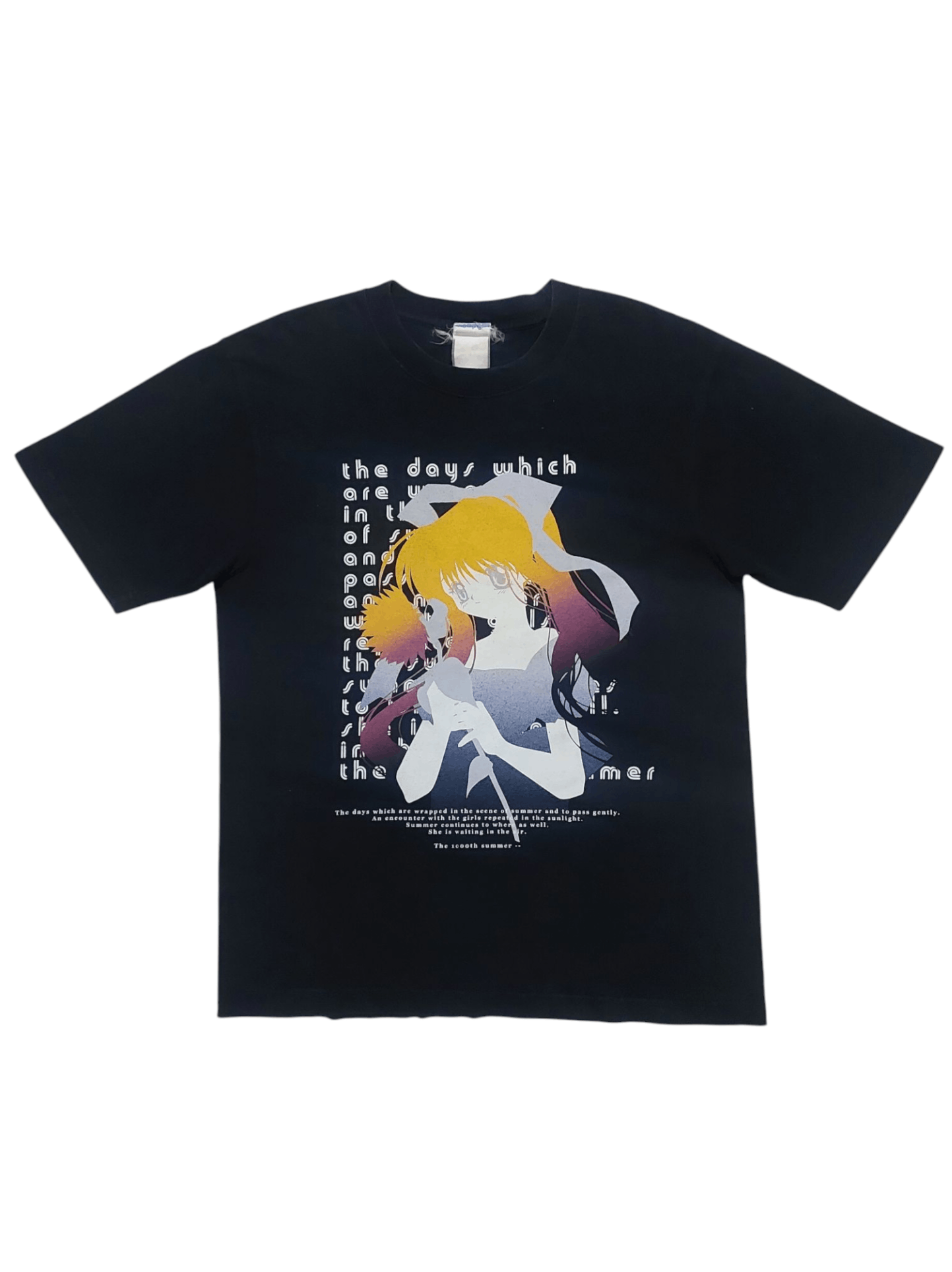 Anime × Japanese Brand The 1000th summer anime tshirt Size US M / EU 48-50 / 2 - 1 Thumbnail
