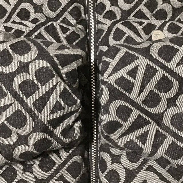 Bape BAPE Denim Monogram Puffer Down Jacket a bathing ape Size US M / EU 48-50 / 2 - 4 Thumbnail