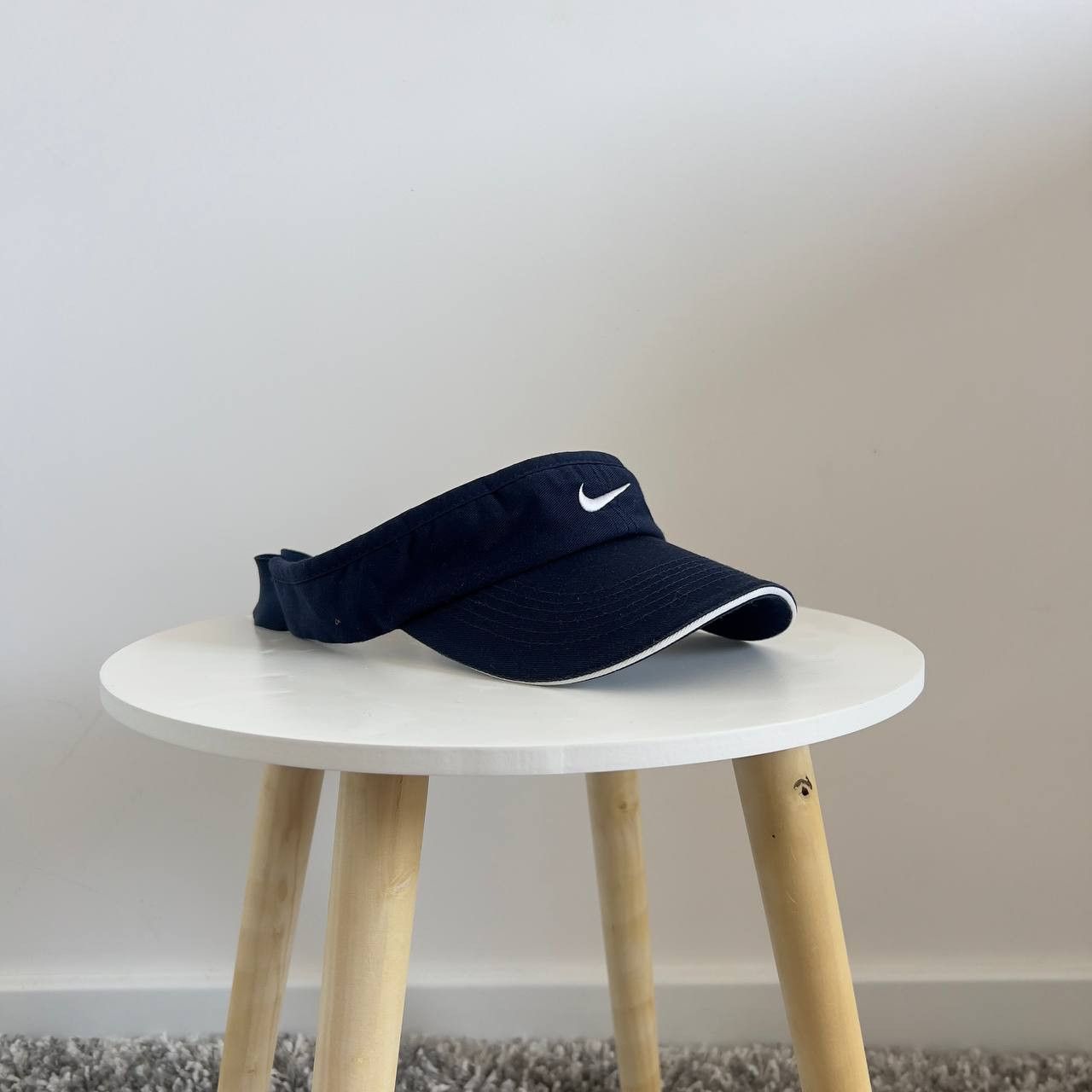 Nike Vintage Nike Mens Visor Cap One Size Y2K Blue Size ONE SIZE - 1 Thumbnail