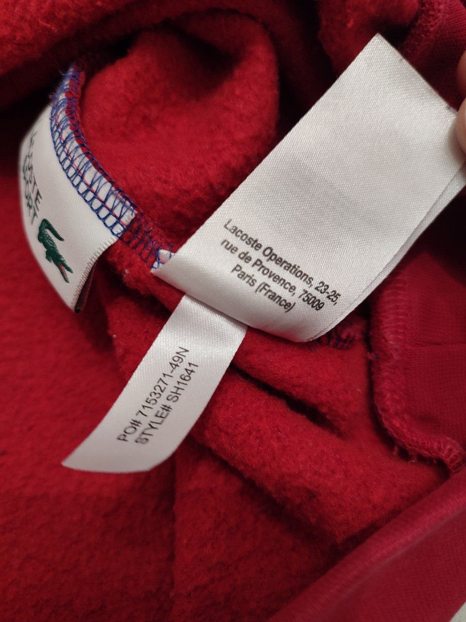 Lacoste Lacoste Sport Men Colorblock Long Sleeve Sweatshirt Size US S / EU 44-46 / 1 - 11 Thumbnail