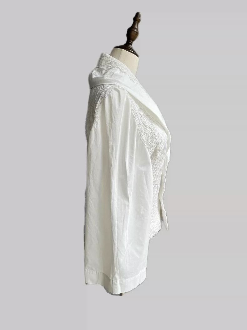 Issey Miyake Issey Miyake size:2 Main line: White coat Size M / US 6-8 / IT 42-44 - 3 Thumbnail