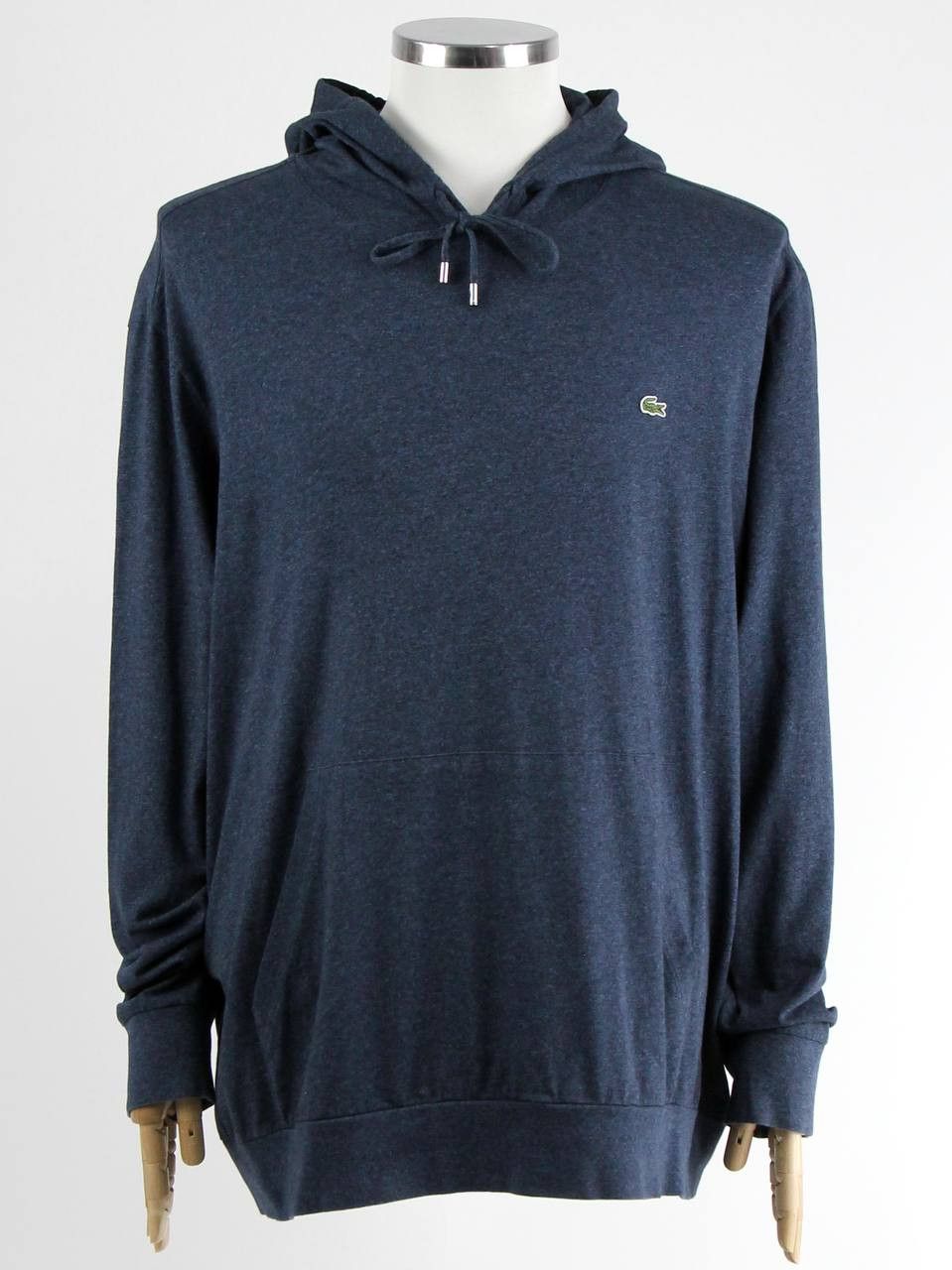 Lacoste LACOSTE Knitted lightweight hoodie with logo Size US XXL / EU 58 / 5 - 1 Thumbnail