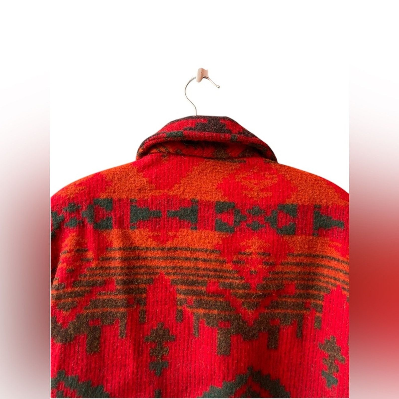 Other Vintage Woolrich Wool Blend Aztec Southwest Chore Jacket S Size S / US 4 / IT 40 - 3 Thumbnail