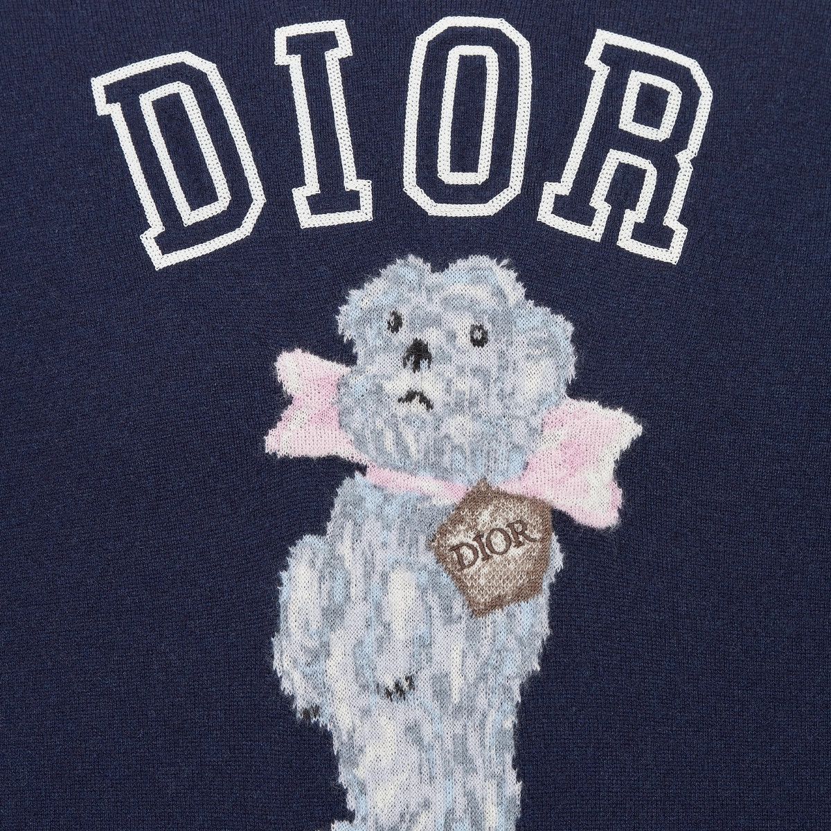Dior o1bcso1str0226 Bobby Sweater in Blue Size US XL / EU 56 / 4 - 3 Thumbnail